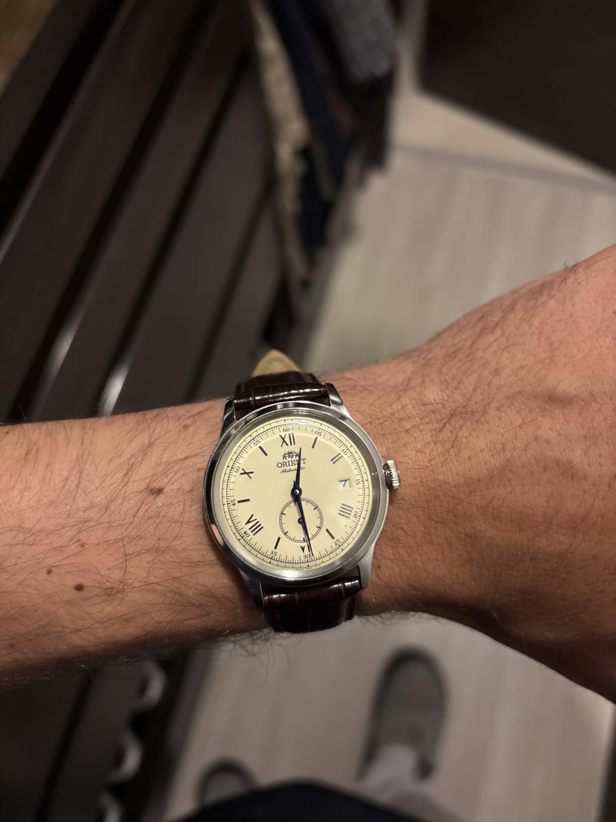 Orient Bambino Version 7 Small Seconds 38.4mm Automatic/Hand-Winding Dress Watch customer photo 2
