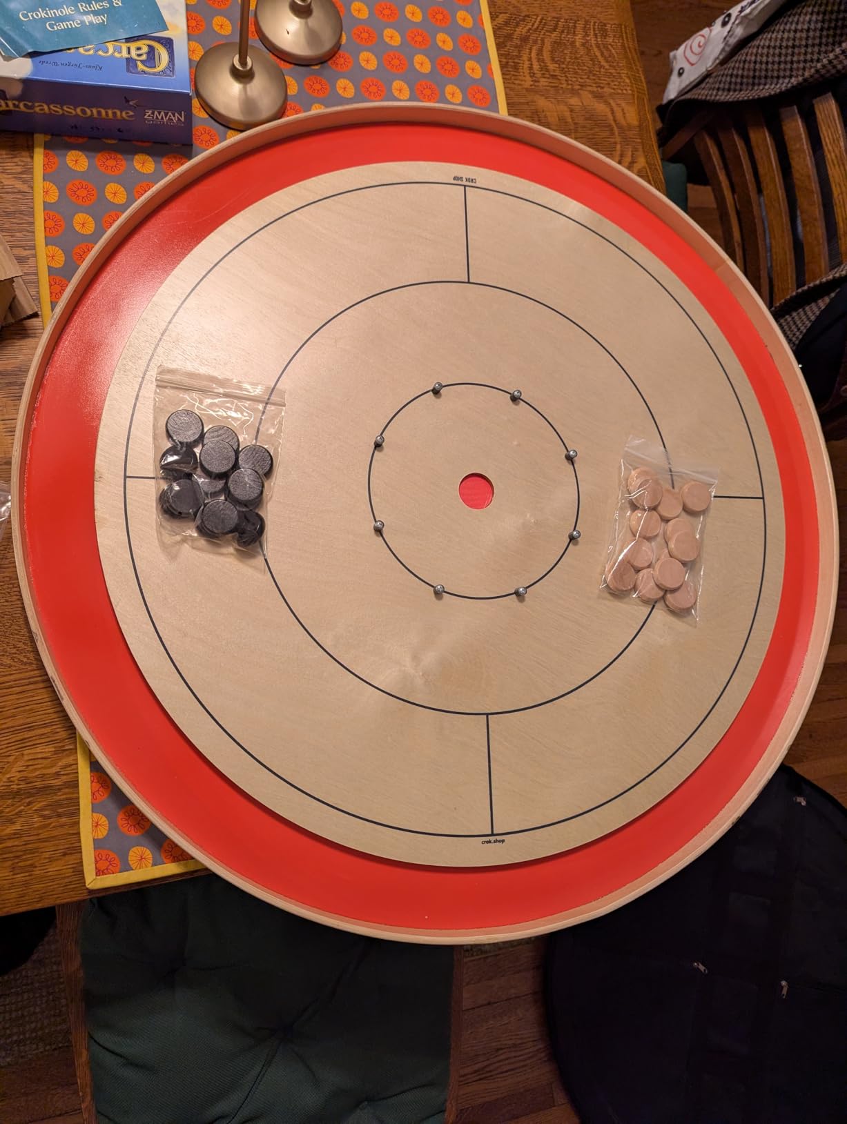 Crokinole Board Game – Tournament Size 26