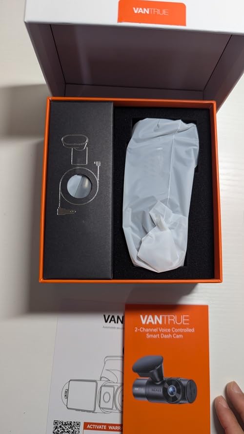 Vantrue N2X 2.7K Dash Cam Front and Inside, STARVIS 2 PlatePix Car Camera customer photo 2