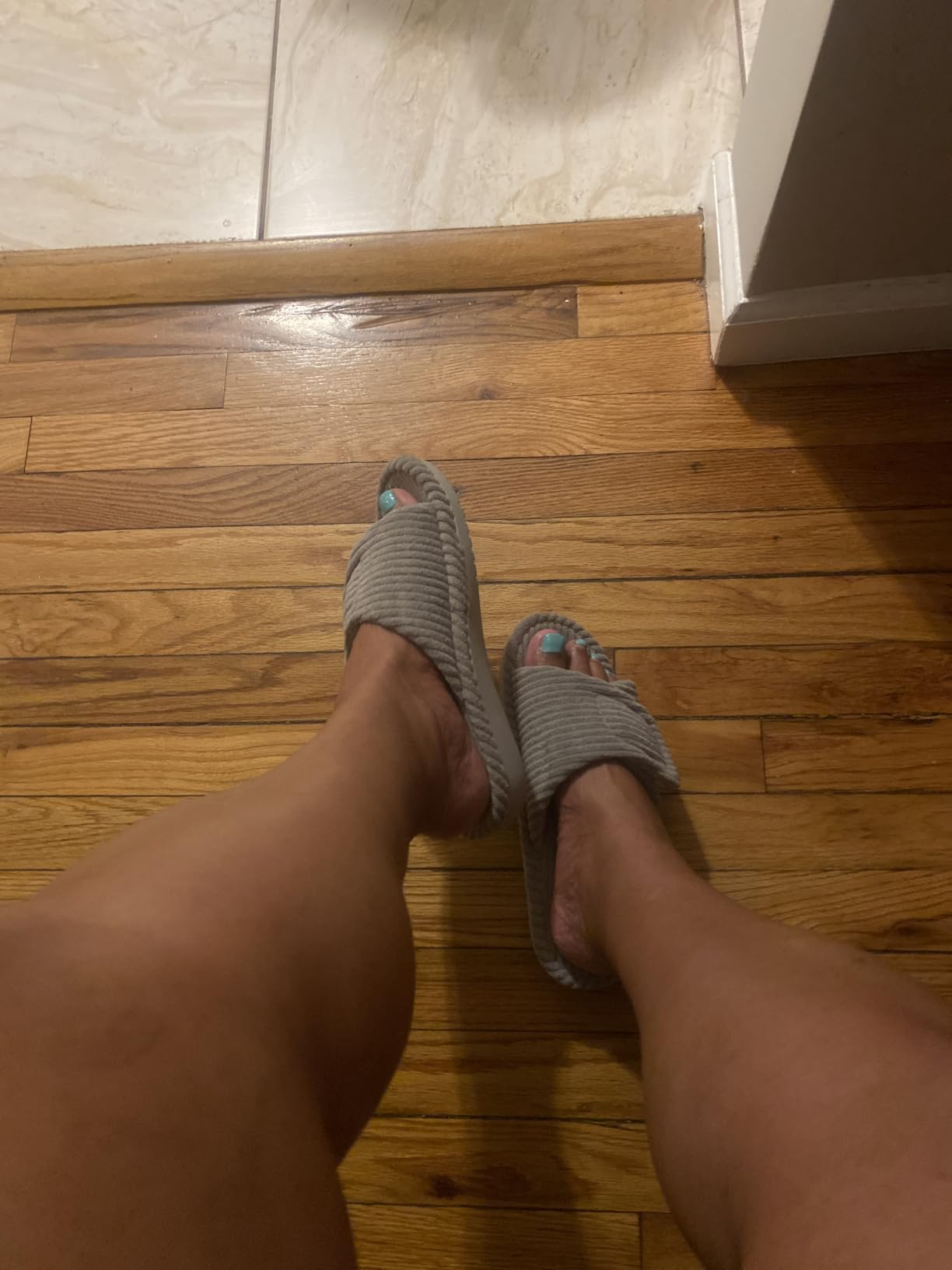 Litfun Orthopedic Slippers for Women Arch Support House Shoes customer photo 2