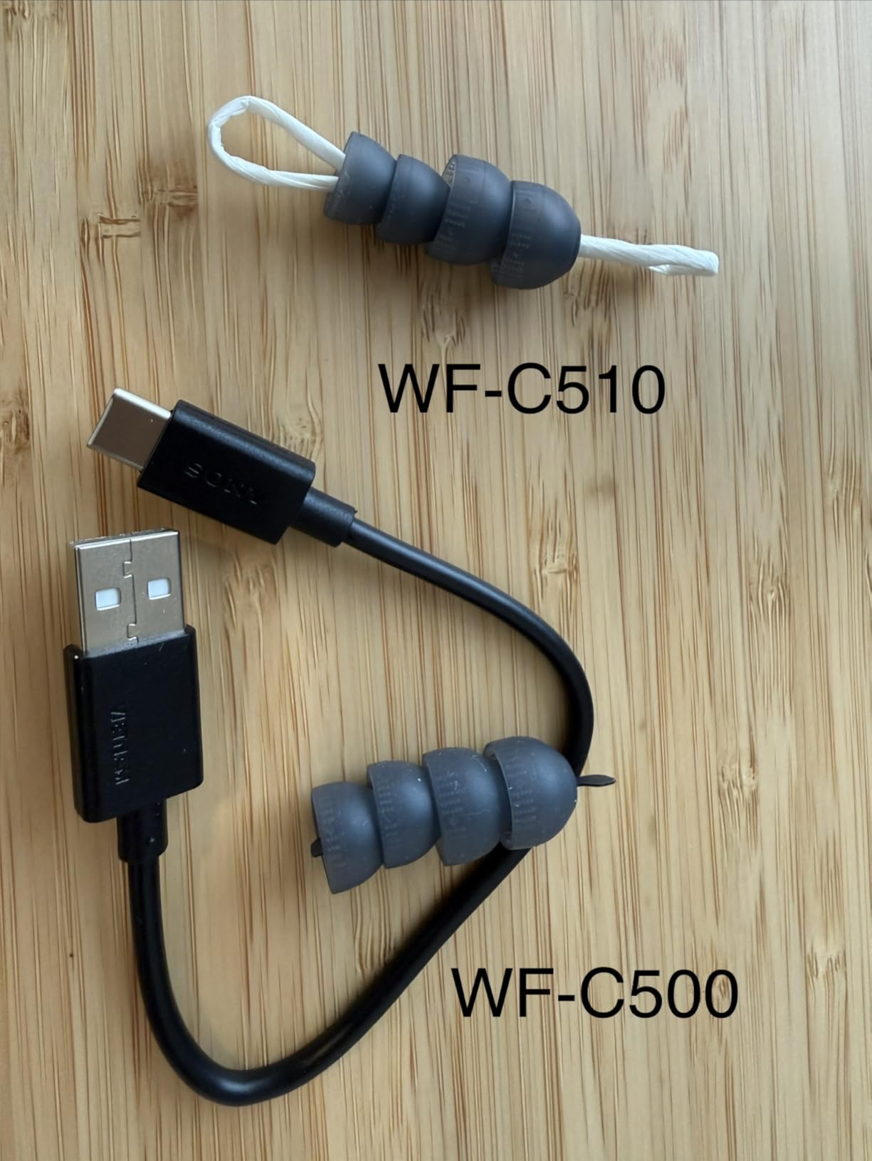 Sony WF-C510 Truly Wireless Bluetooth Earbud Headphones, White customer photo 2