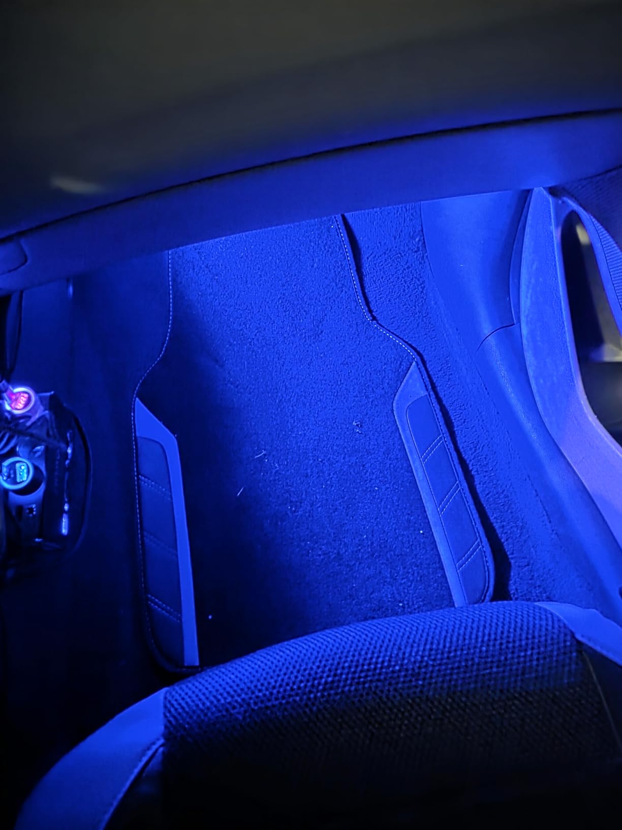 BFXM Car Interior Lights, LED Lights Strip with USB Adapter Car Accessories | LED Lights for Car, Car Ambient Lighting, App & Remote Control Music Sync Color Change Lights for Truck Car Decor customer photo 2