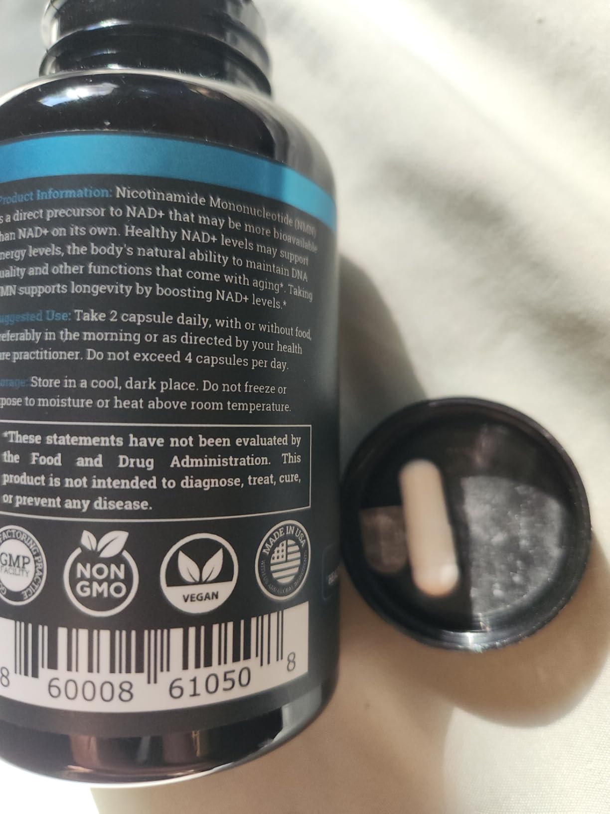 Black Forest Spermidine Supplement, 12mg per Serving - for Men and Women. | 1440mg Pure Spermidine, 4 Month Supply, 99% Purity, Advanced Formula to Support Cellular Health, Healthy Aging & Energy. customer photo 2