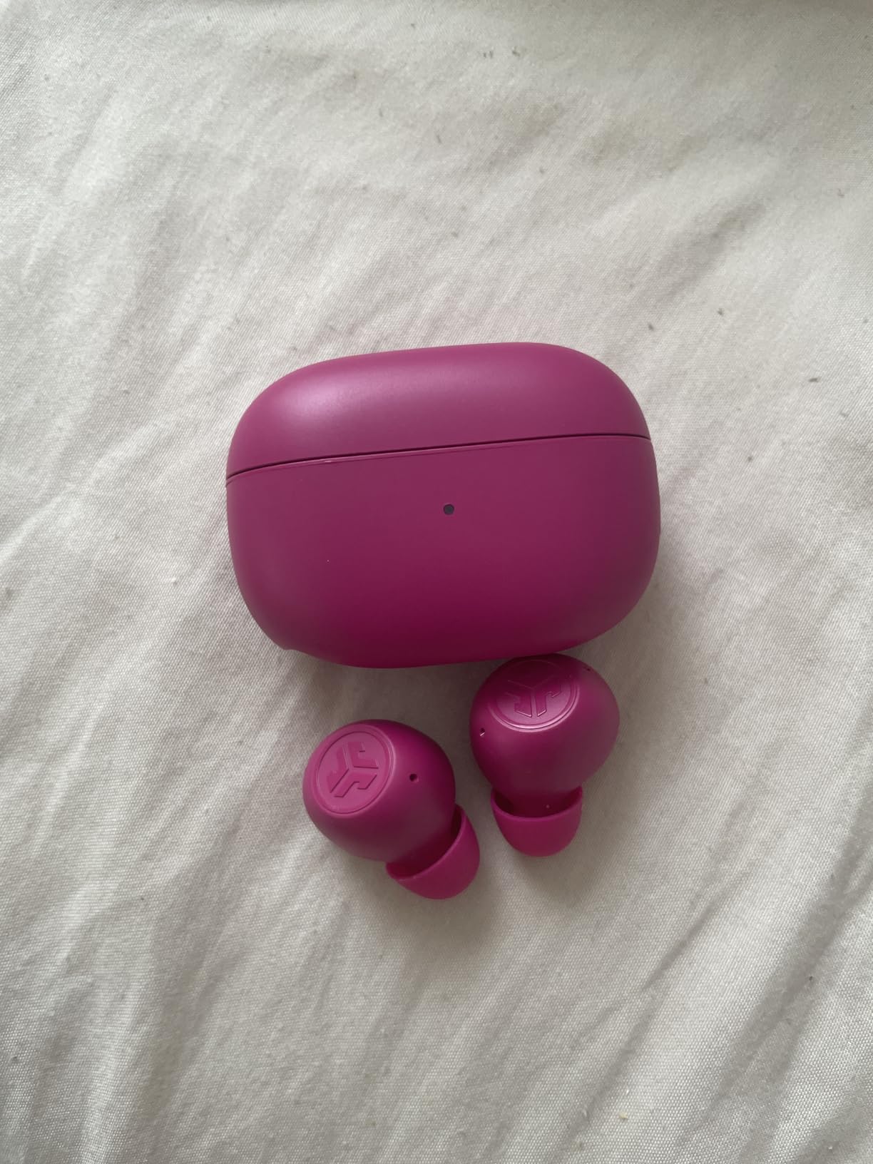 JLab Go Pop ANC True Wireless Earbuds with Dual Connect, Black customer photo 2