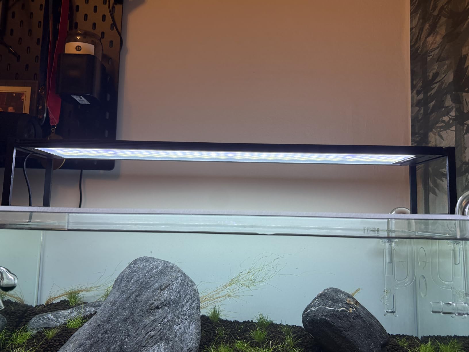 FZONE Aquarium Light 60W LED Plant Light for 35-43