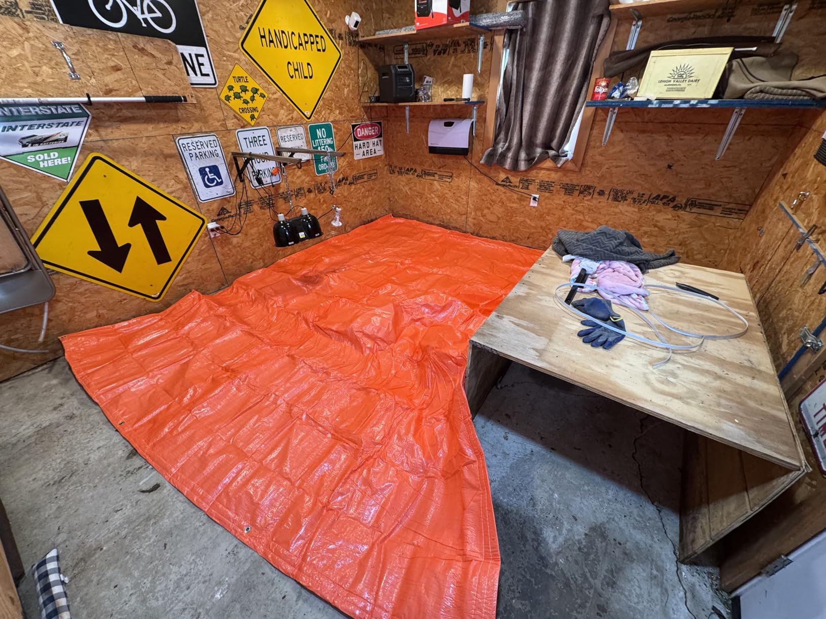 DIMAR GARDEN Concrete Curing Blanket, 6x8 Feet 0.15inch Thick, Outdoor Keep Warm Insulated Tarp, Waterproof PE Foam customer photo 1