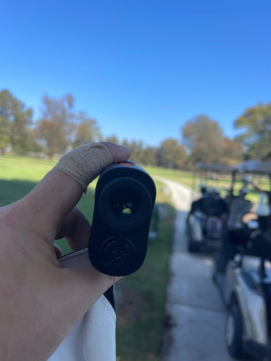 GOLFBUDDY 2S PRO Golf Rangefinder with Slope, Buddy Mode Measures from the Cart, 1093 Yards Laser Range Finder, Pin Lock Vibration, Magnetic Mount, Water-Resistant customer photo 1