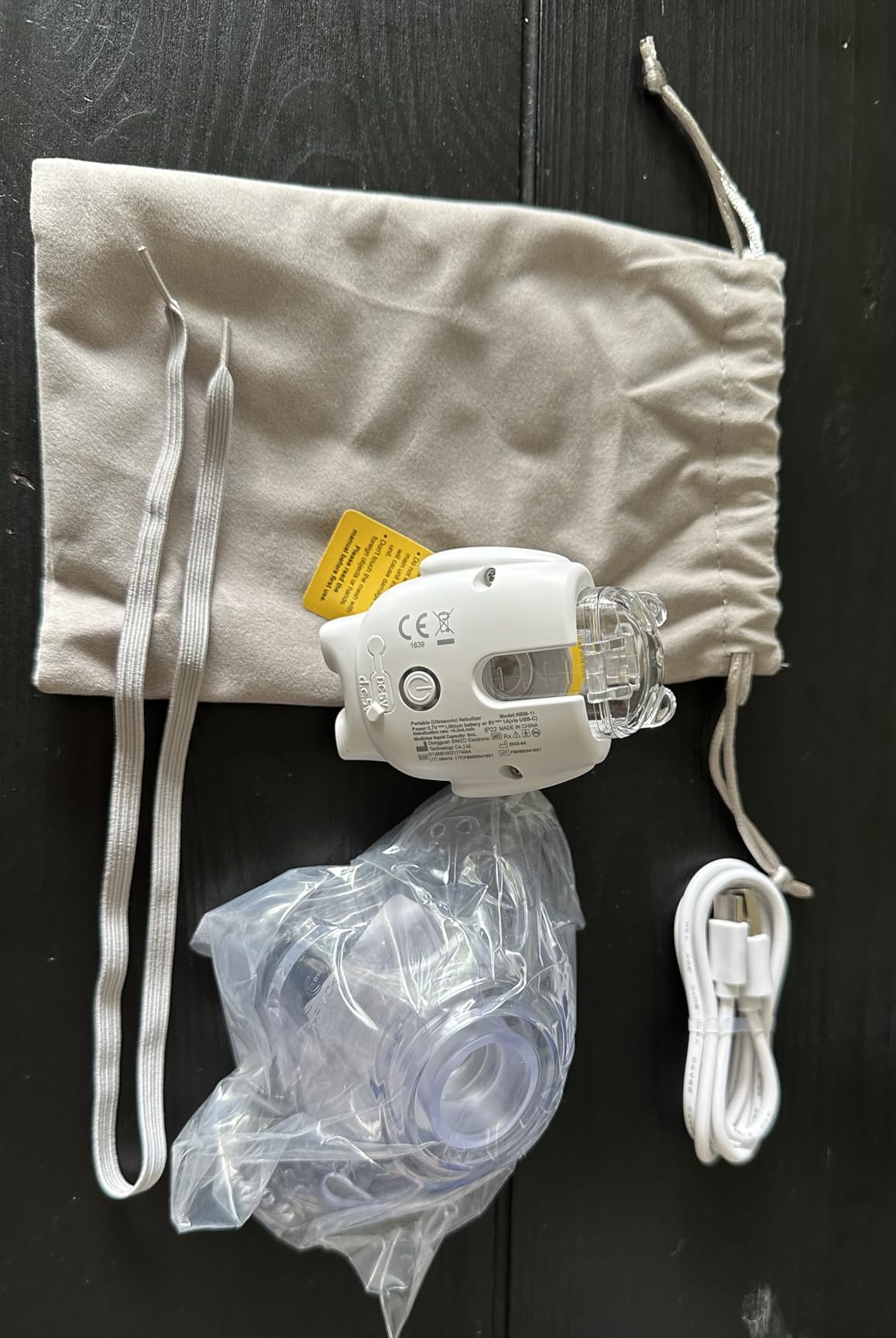 Portable Cat Inhaler with Cat Mask, Low Noise Compact Design, 8 ml Capacity,Suitable for Cats & Small Dogs, White S Size customer photo 1
