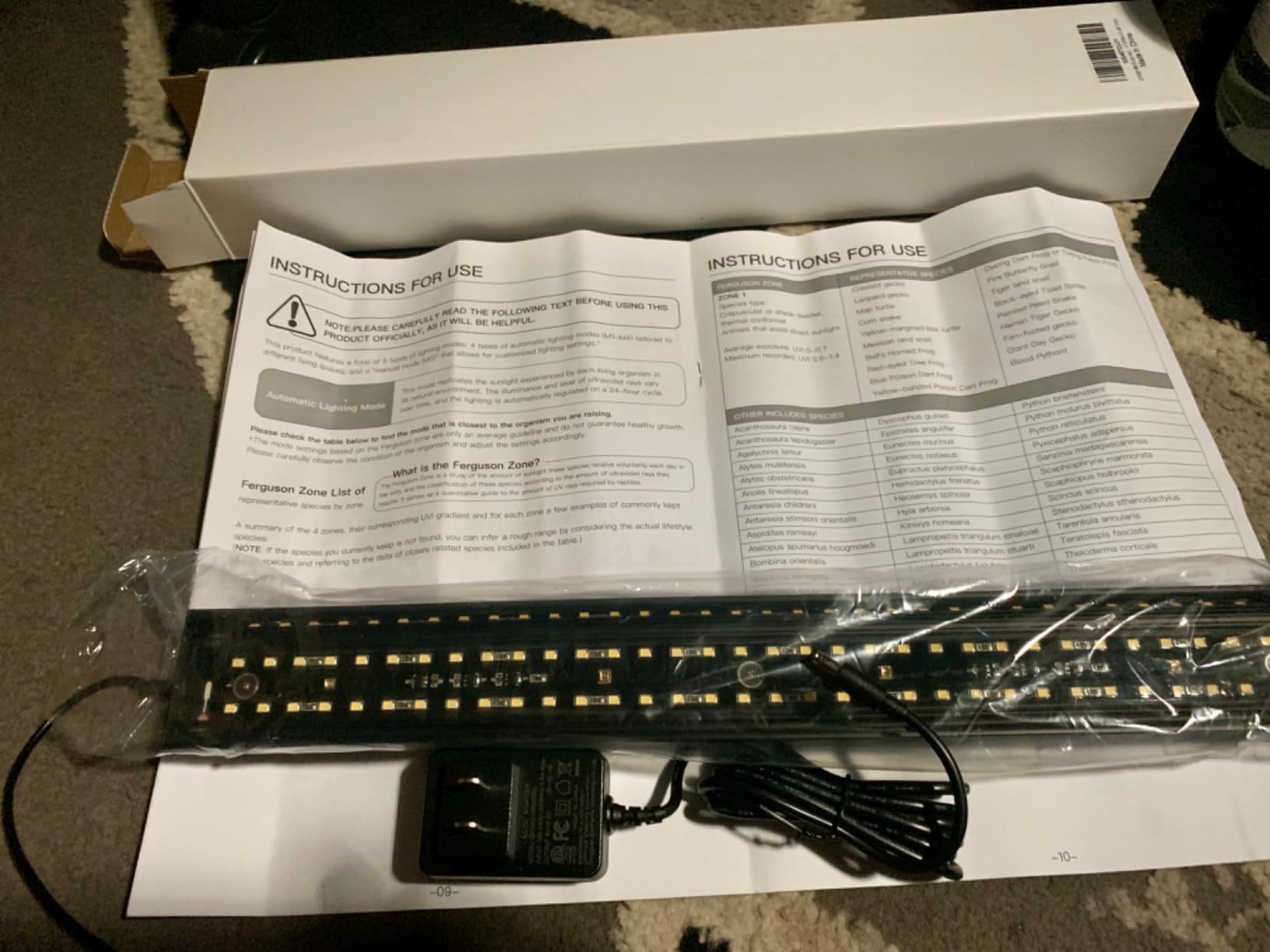 REPTITRIP 27-Inch LED UVB Reptile Light with Auto On/Off & Preset Day-Night Cycle Dimming, 4 UVI Modes Fixture Controller, 22W Aluminum UVA UVB Lamp for Bearded Dragons, Turtles & Snakes, 6500K customer photo 2