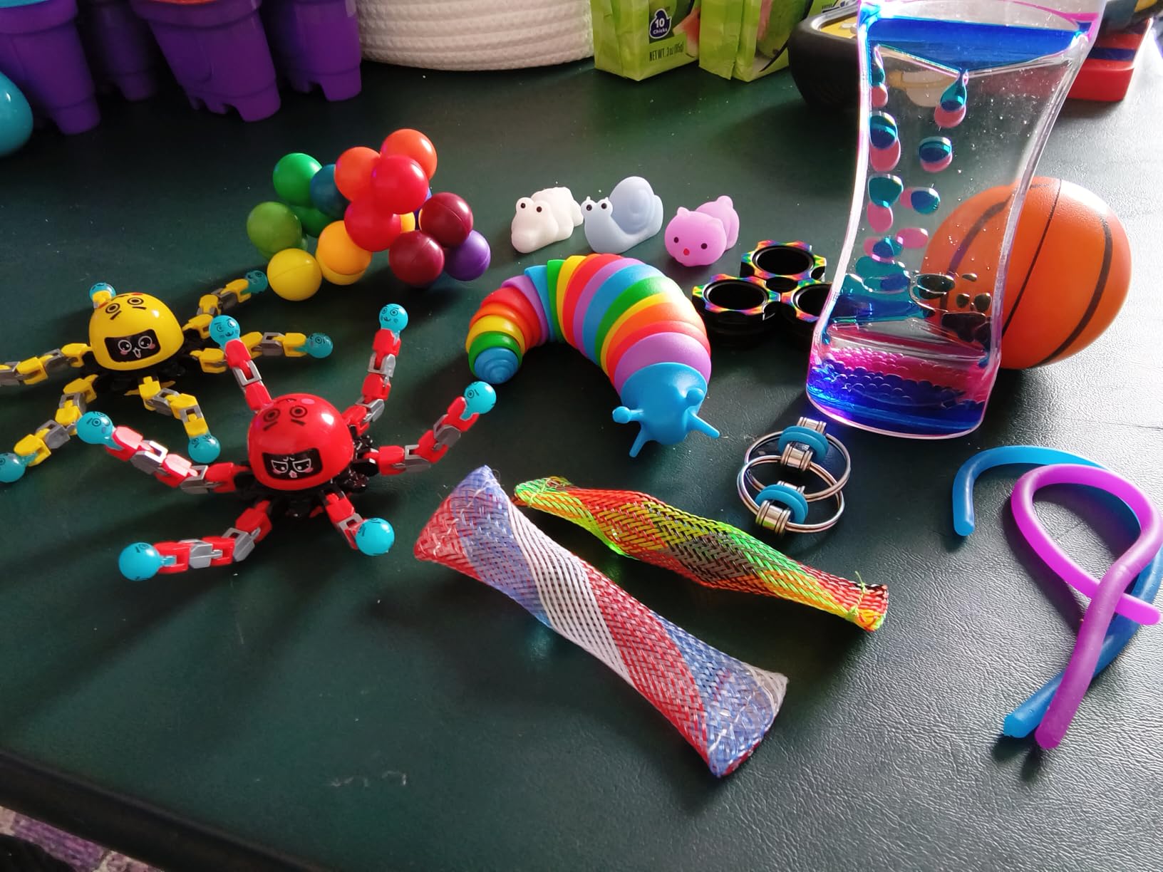 30Pack Fidget Toys Bulk for Adult Kids Age 5-7, 8-12, Sensory Autism Travel Must Have ADHD Autistic Figette Classroom Treasure Prize Box School Must Have Stress Anxiety Easter Basket Stuffers Gifts customer photo 1