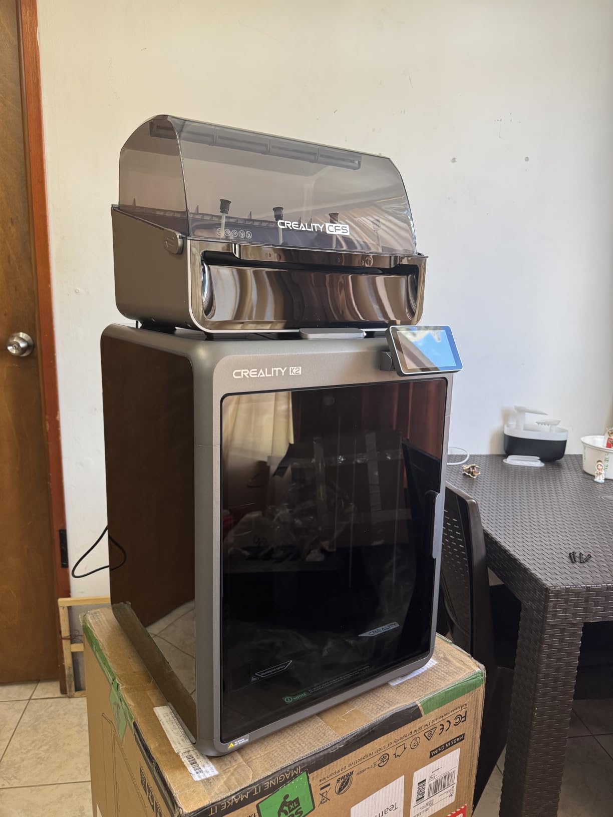 Creality K2 Plus Combo 3D Printer Multi Color Printing with CFS | 600mm/s Printing Speed, Step-servo Motor System High-Temp Direct Drive Extruder Build Volume 13.78x13.78x13.78inch customer photo 2