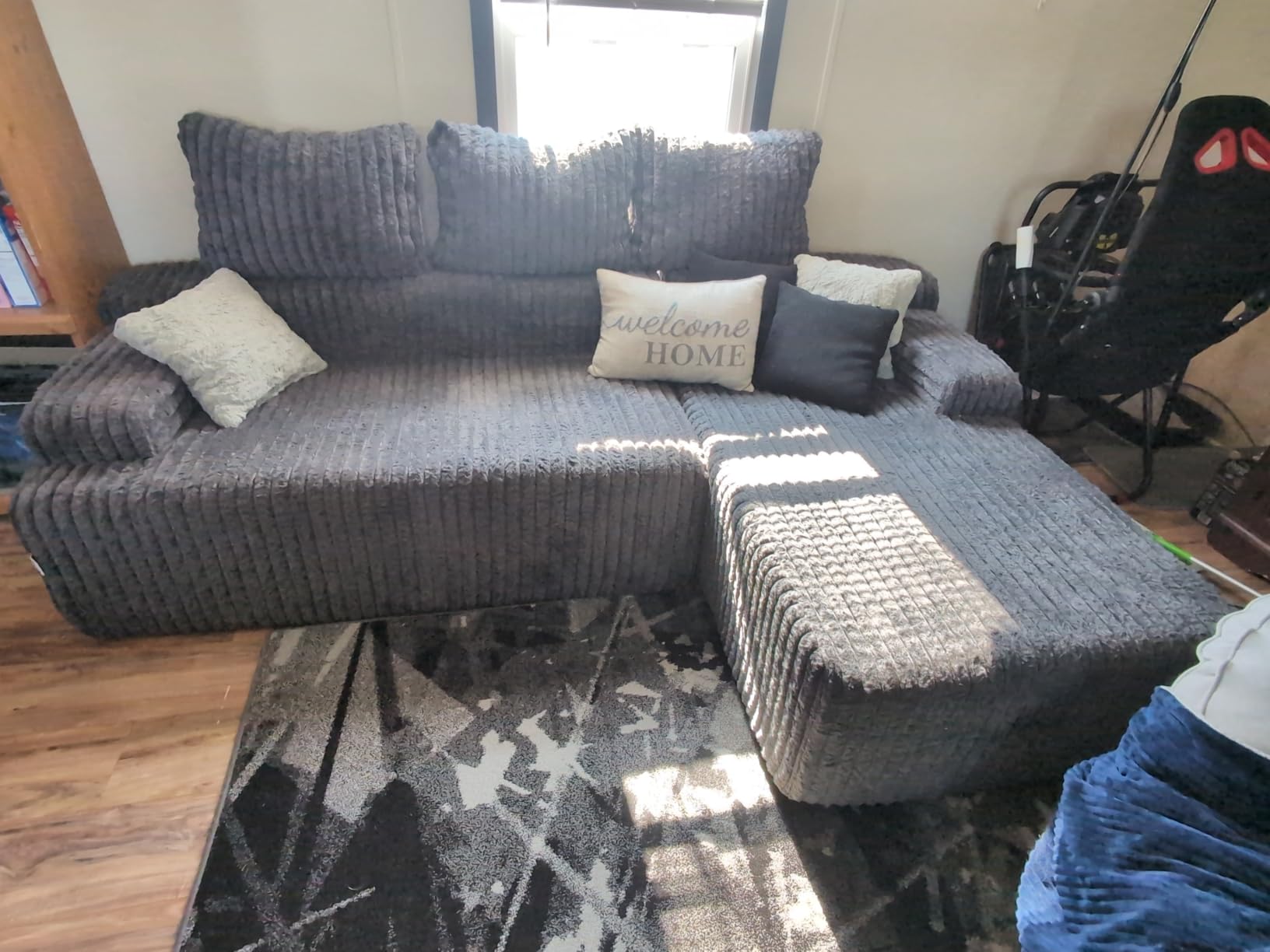 Hobestluk Boneless Couch Modular Sectional Sofa L-Shape Lounge Cloud Couch customer photo 2