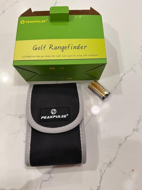 Hunting Range Finder 1400Yds 6X Angle Height Spare Batt. customer photo 2