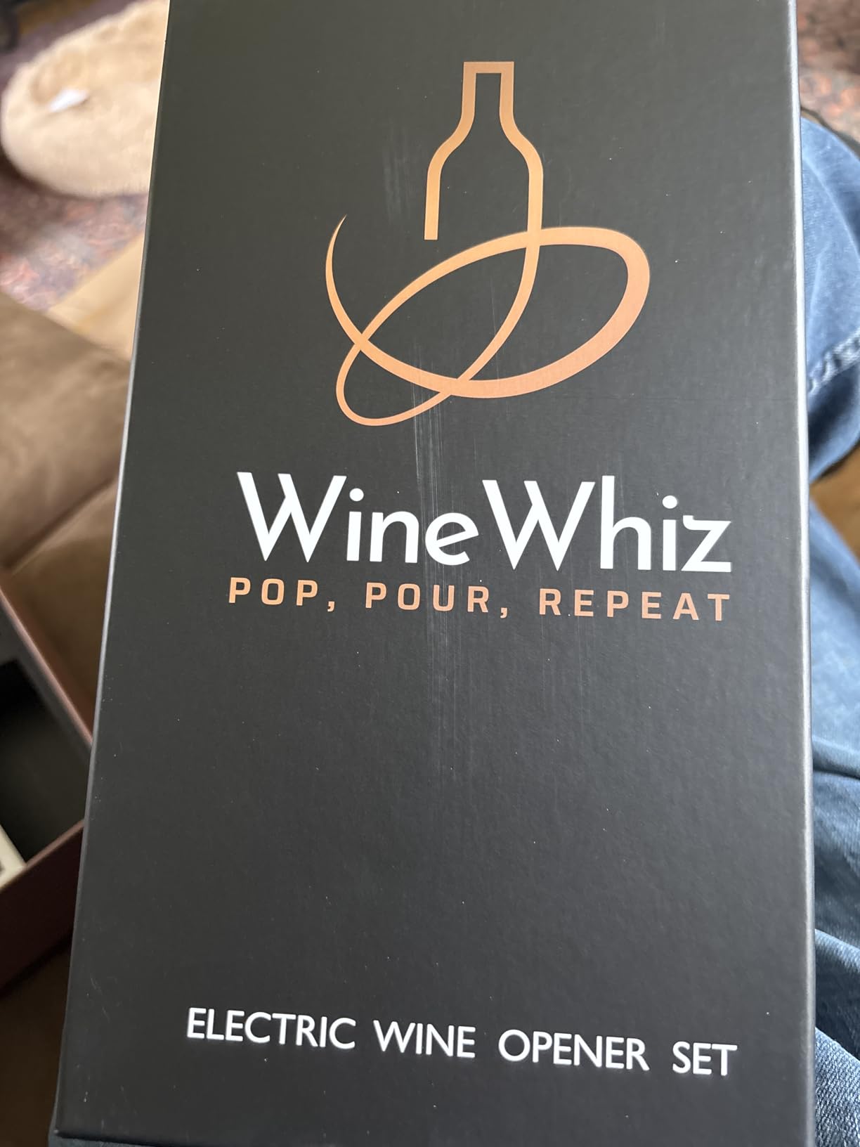 Electric Wine Aerator & Opener Set with Accessories, Rechargeable Automatic Corkscrew, Aerator, Dispenser, Foil Cutter Tool, Stopper, Wine Lovers Gift for Housewarming, Birthday, Registry, Anniversary customer photo 1