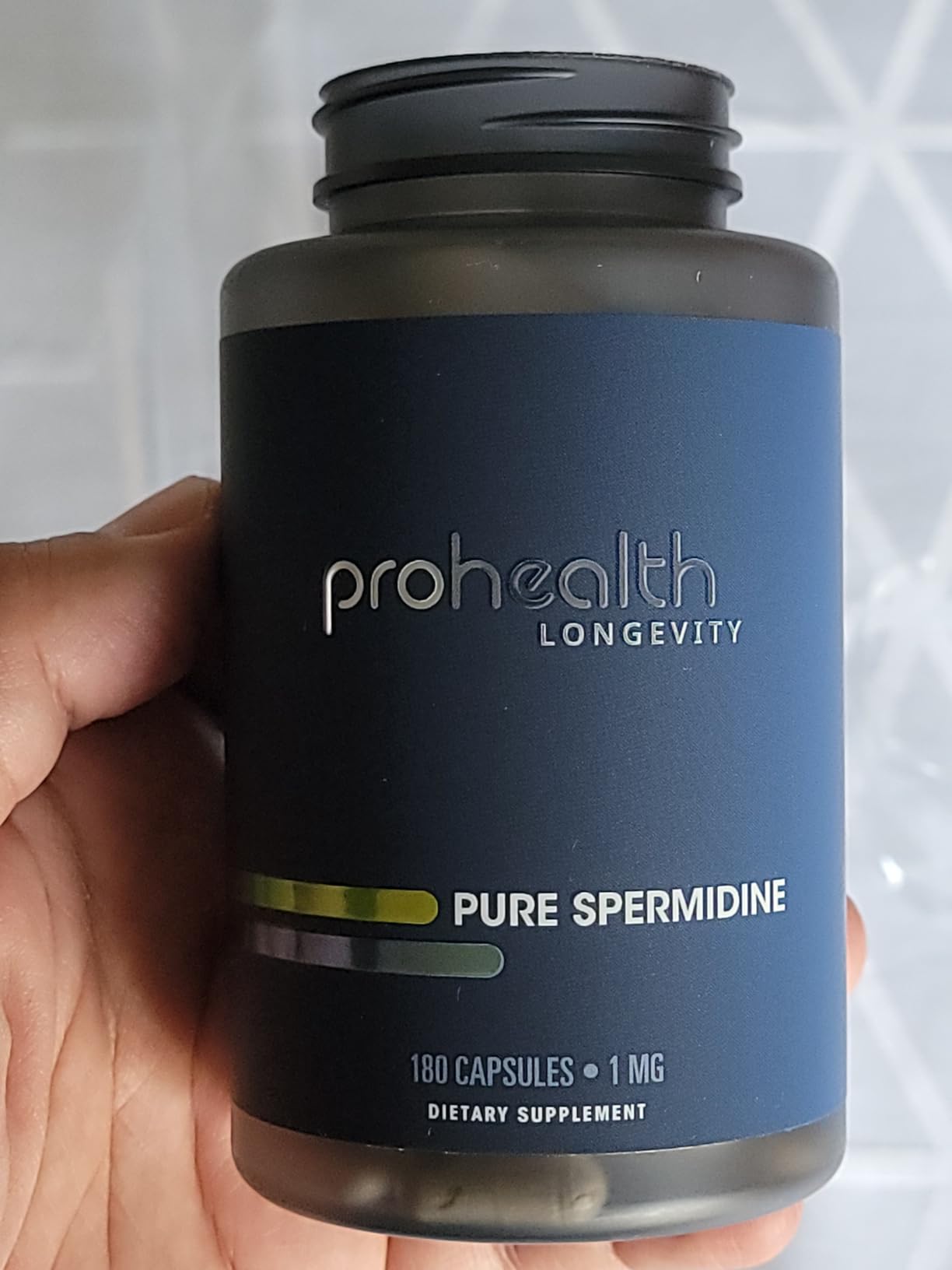 ProHealth Pure Spermidine 1 mg | 180 Capsules | Plant-Based Wheat Germ Extract for Cellular Renewal & Autophagy Support | Non-GMO, Triple Lab-Tested, GMP-Certified customer photo 2