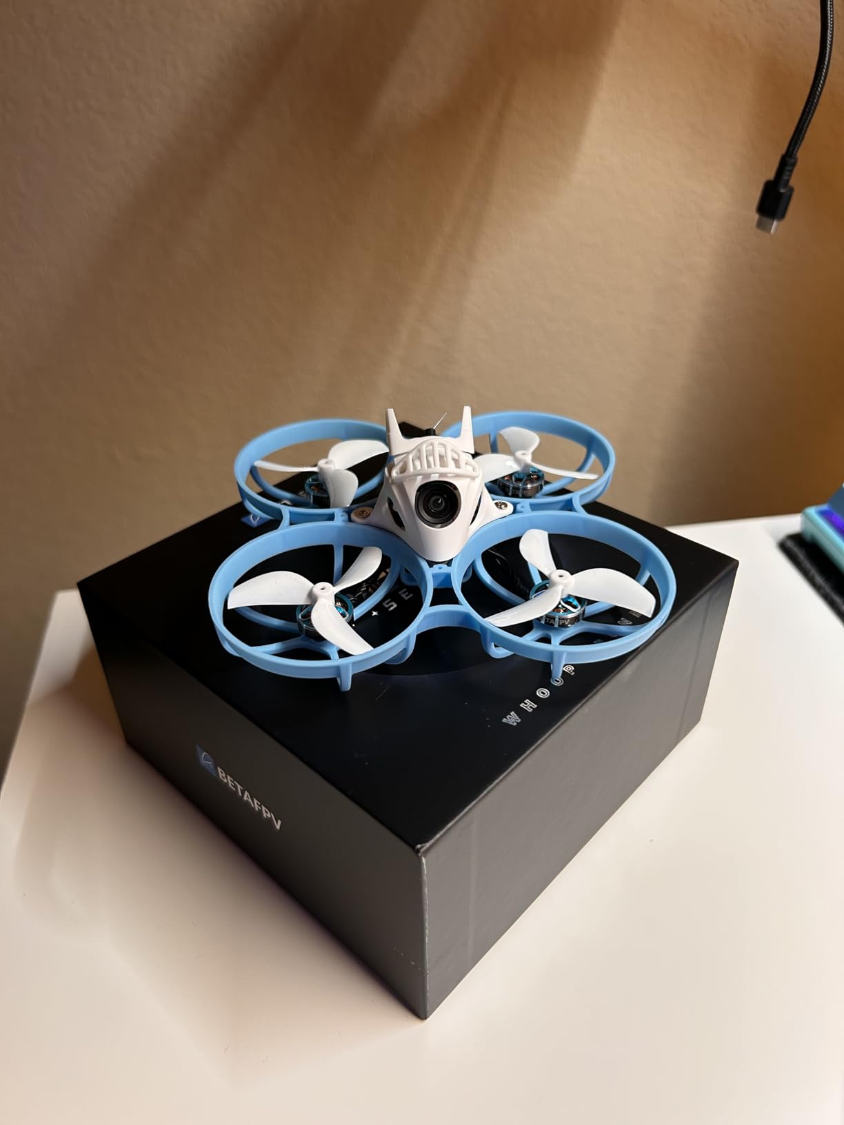 BETAFPV Meteor75 Pro Matrix 1S Brushless Whoop Quadcopter for FPV Racing | 5IN1 FC, 1102 Motors, 45mm 3-B Prop for FPV Freestyle Racing Indoor Outdoor, Fly Time Up to 6.5Min with BT2.0 1S 550mAh customer photo 1