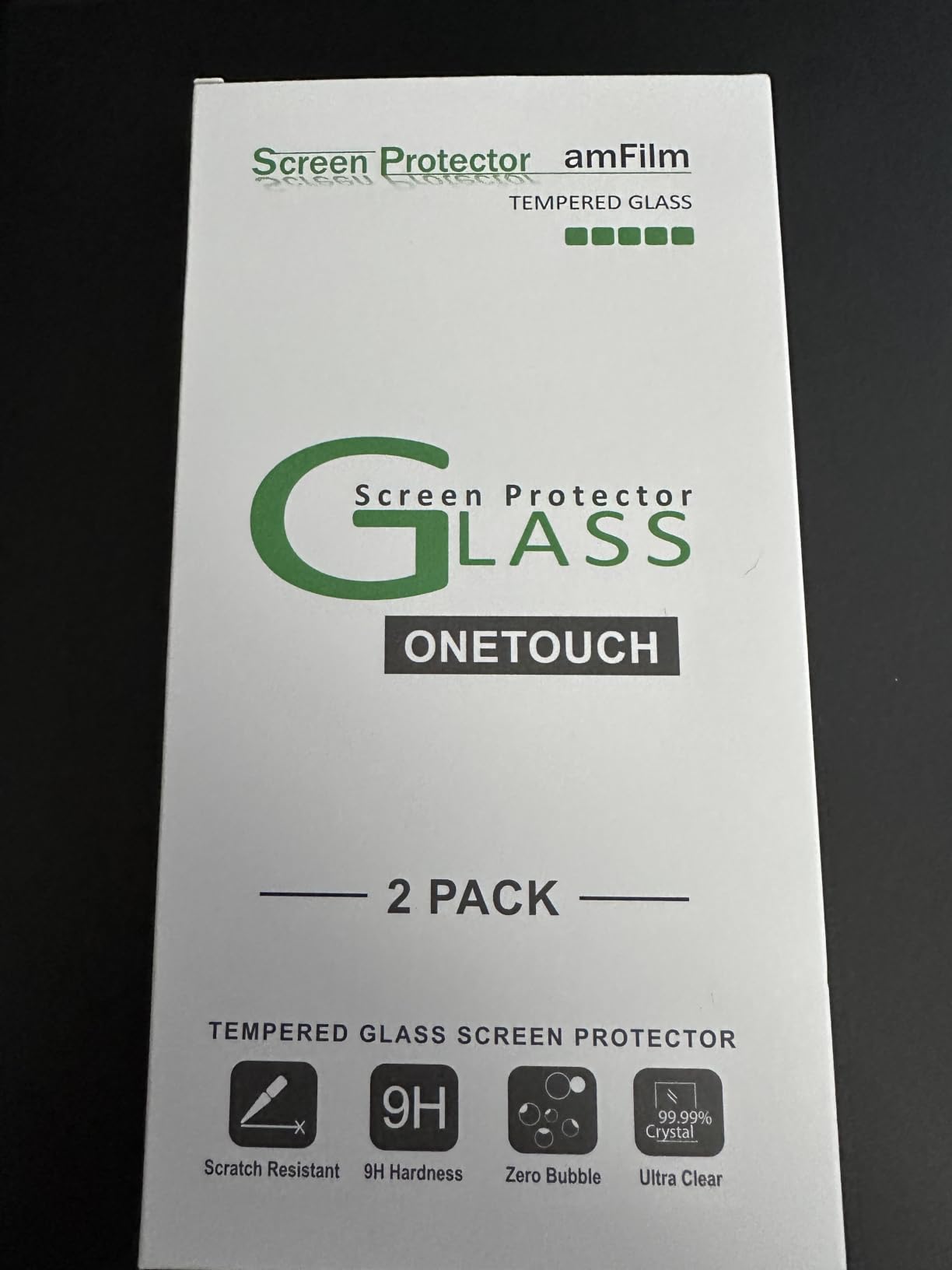 amFilm Auto-Alignment OneTouch for Nintendo Switch 2 Screen Protector 2025 | Tempered Glass Accessories, 30s Install, Bubble Free, Scratch & Drop Resistant, Touch Sensitive, 7.9'' Transparent [2 Pack] customer photo 1