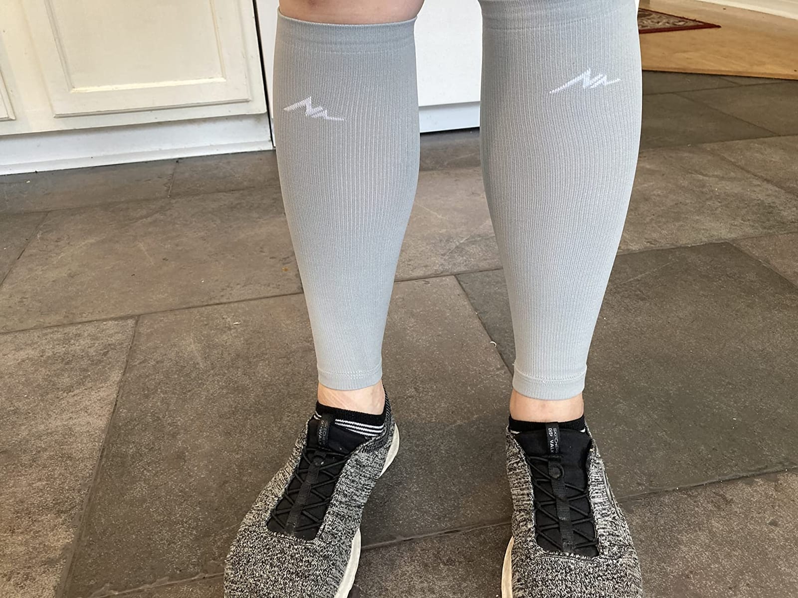 NEWZILL Compression Calf Sleeves (20-30mmHg) for Men & Women Perfect Option to Compression Socks for Running Travel Nursing customer photo 1
