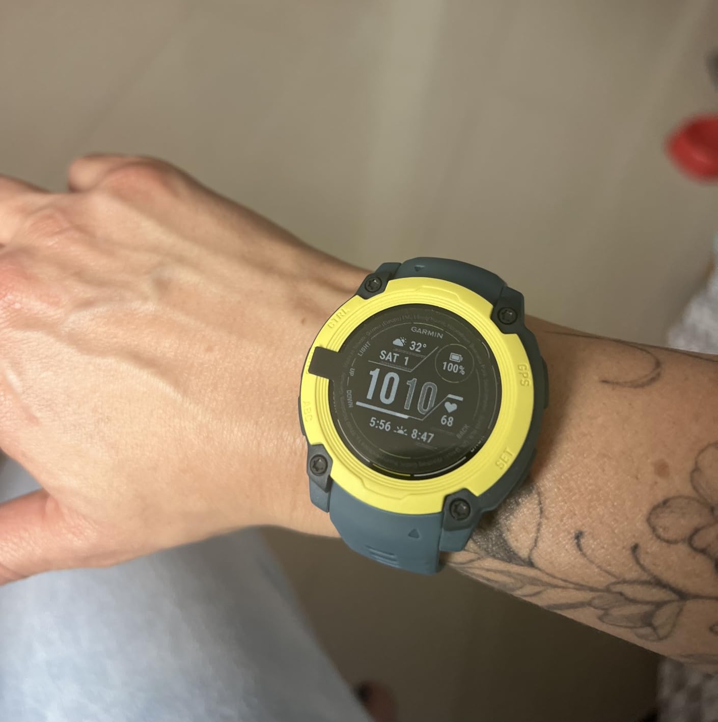 Garmin Instinct E, Rugged GPS Smartwatch, 45mm, Charcoal customer photo 2