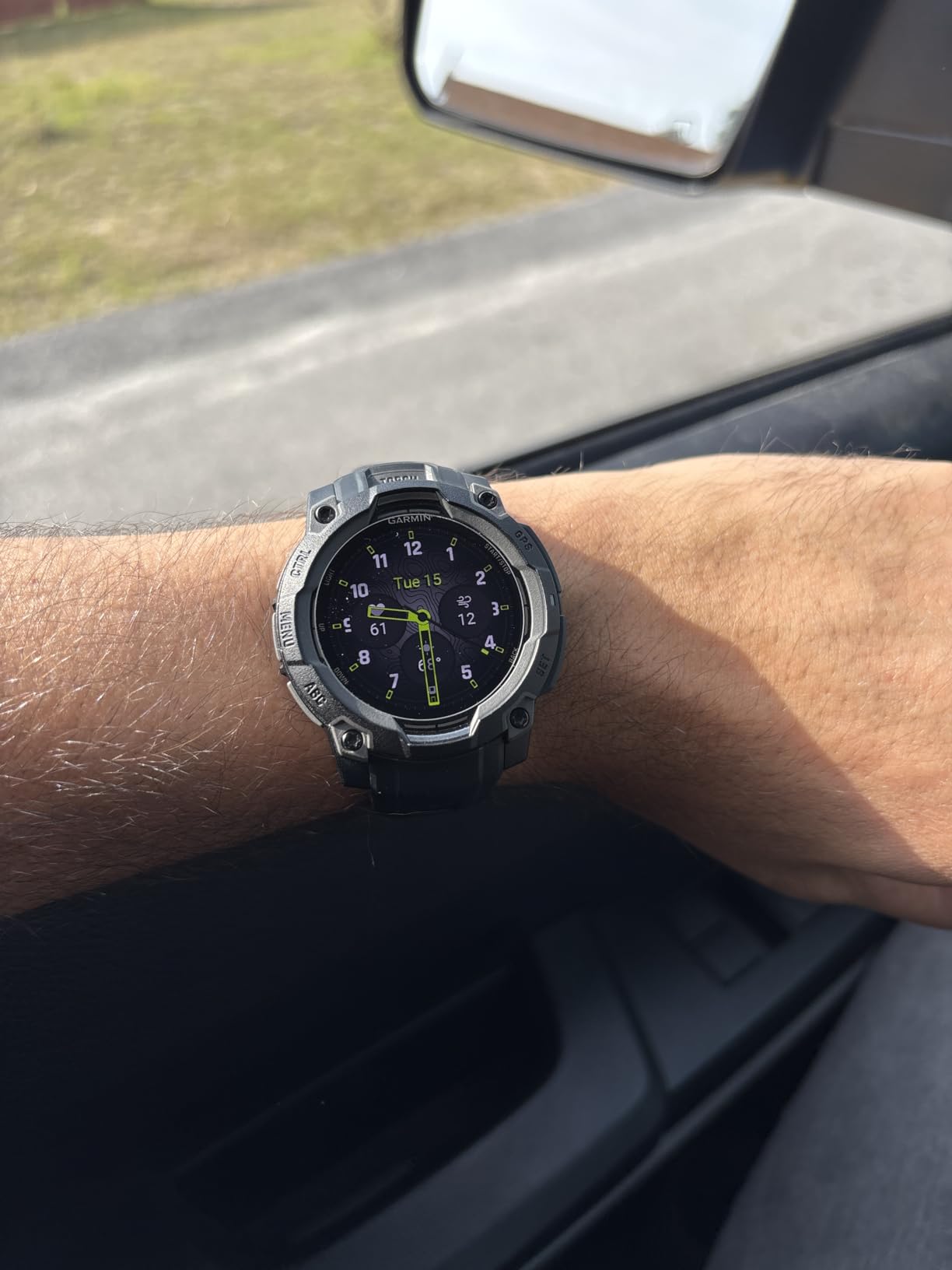 Garmin Instinct 3 AMOLED, Rugged GPS Smartwatch, 45mm, Black customer photo 2