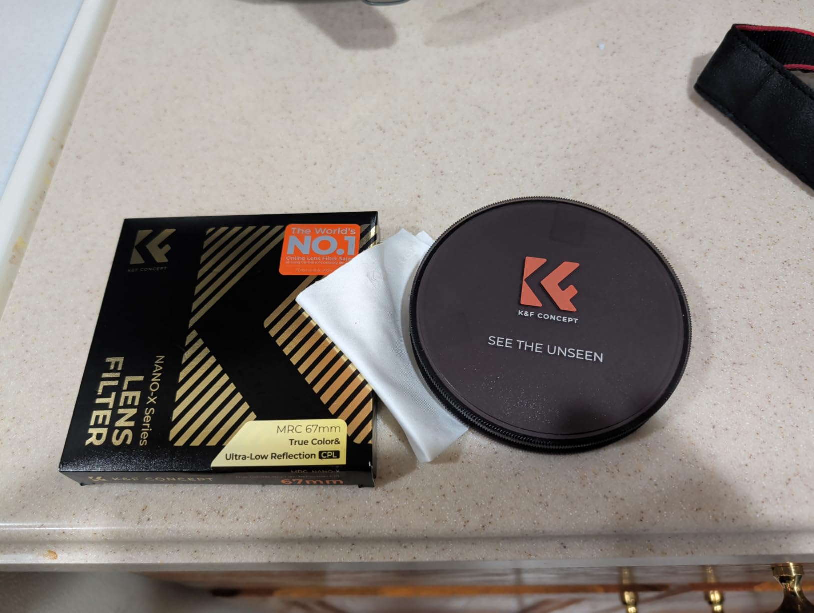 K&F CONCEPT 82mm True Color Ultra-Low Reflectivity Polarizing Lens Filter customer photo 2