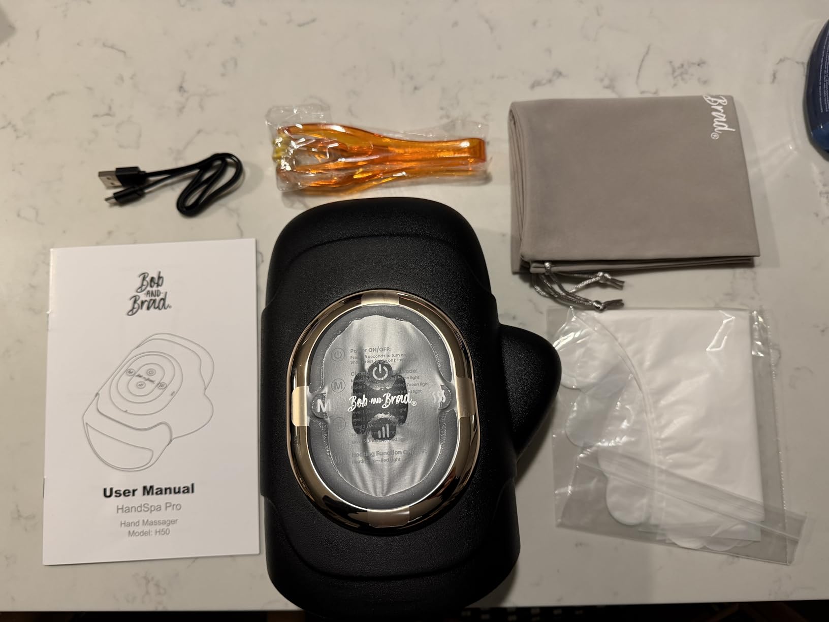 BOB AND BRAD Hand Massager with Heat and Compression, Individual Fingers customer photo 1