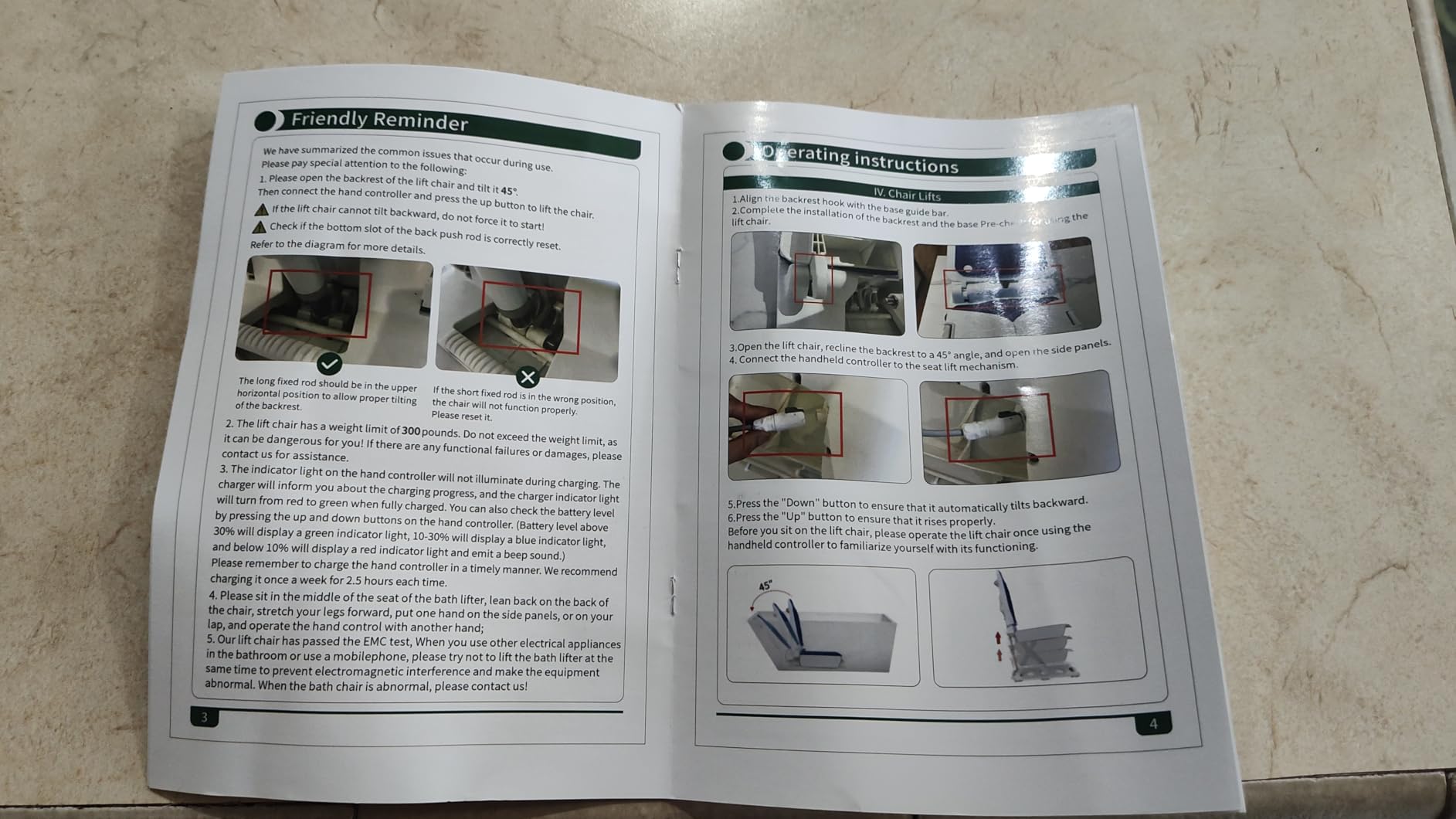 PPOLB Electric Chair Lift - Floor Lift for Elderly Falls, Support Up to 308 LB, IPX8 Waterproof Bath Lift, Foldable & Wireless Rechargeable Design, Quick-Rise Assist for Disabled customer photo 1