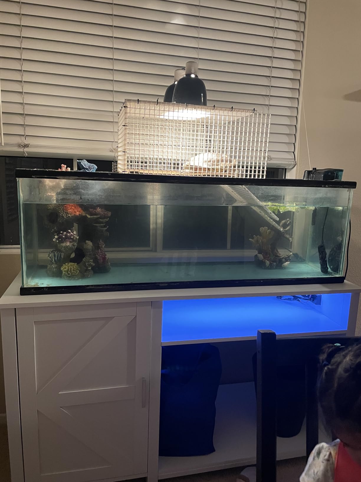 YITAHOME 120 Gallon Reptile Tank Stand with Power Outlets customer photo 2
