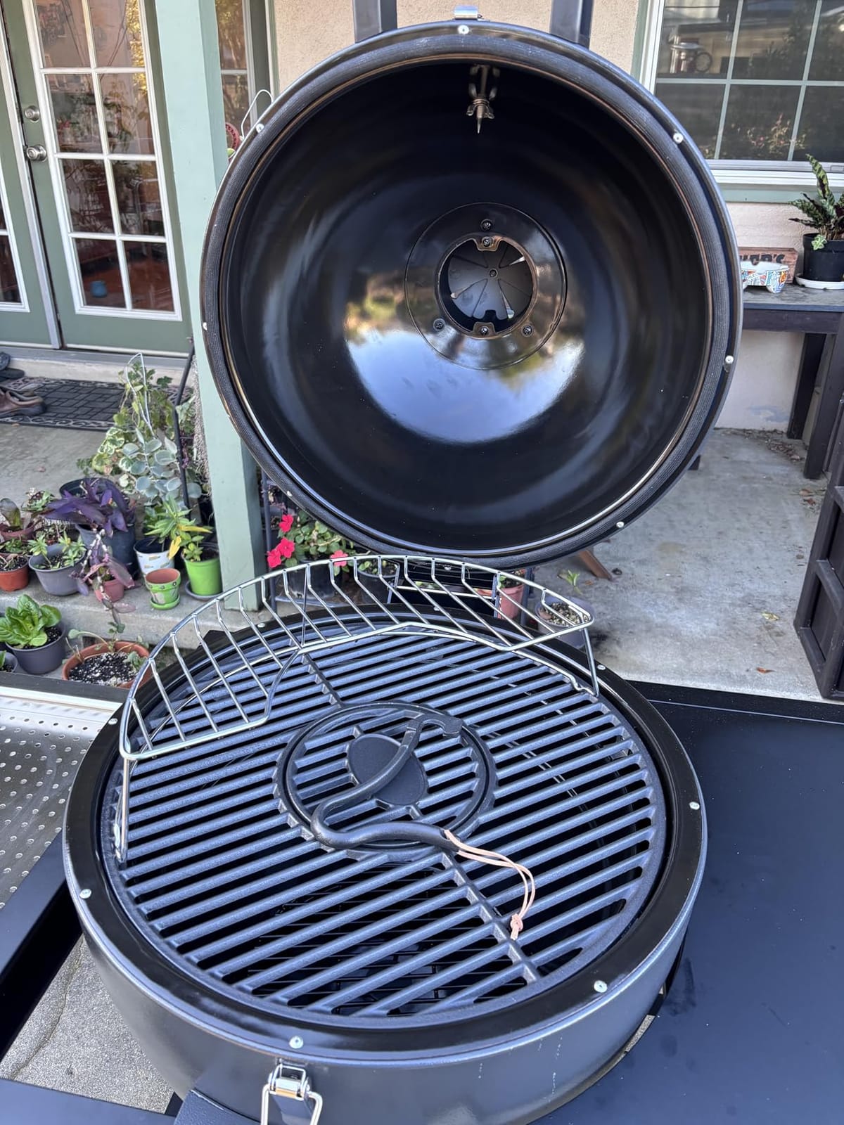 Brand-Man Steel Kamado Charcoal Grill & Smoker customer photo 1