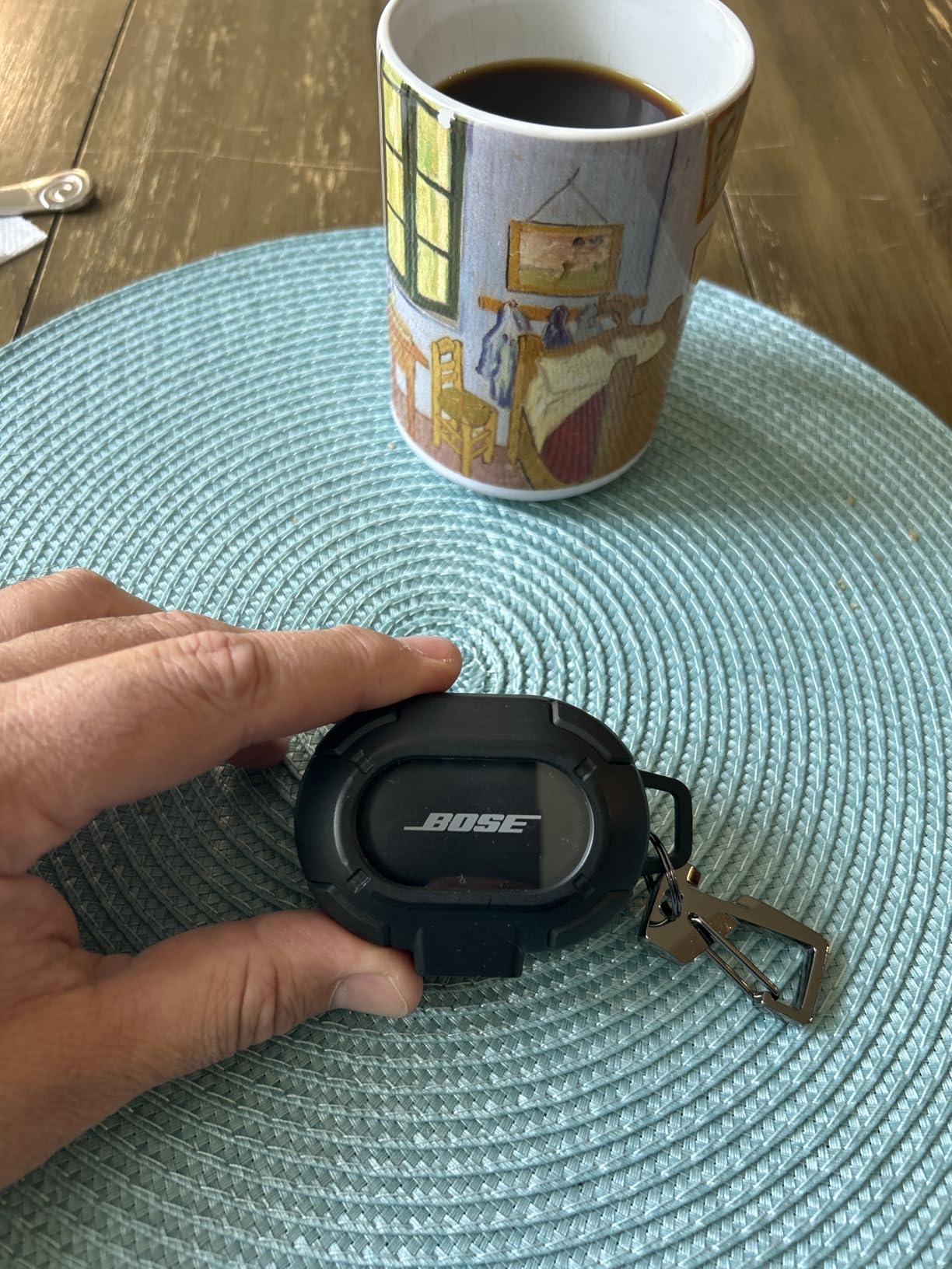 Bose QuietComfort Earbuds - True Wireless Bluetooth Earbuds with Active Noise Cancellation and Mic, USB-C Charging, IPX4 Rating, Up to 8.5 Hours of Playtime, Twilight Blue - Limited Edition Color customer photo 2