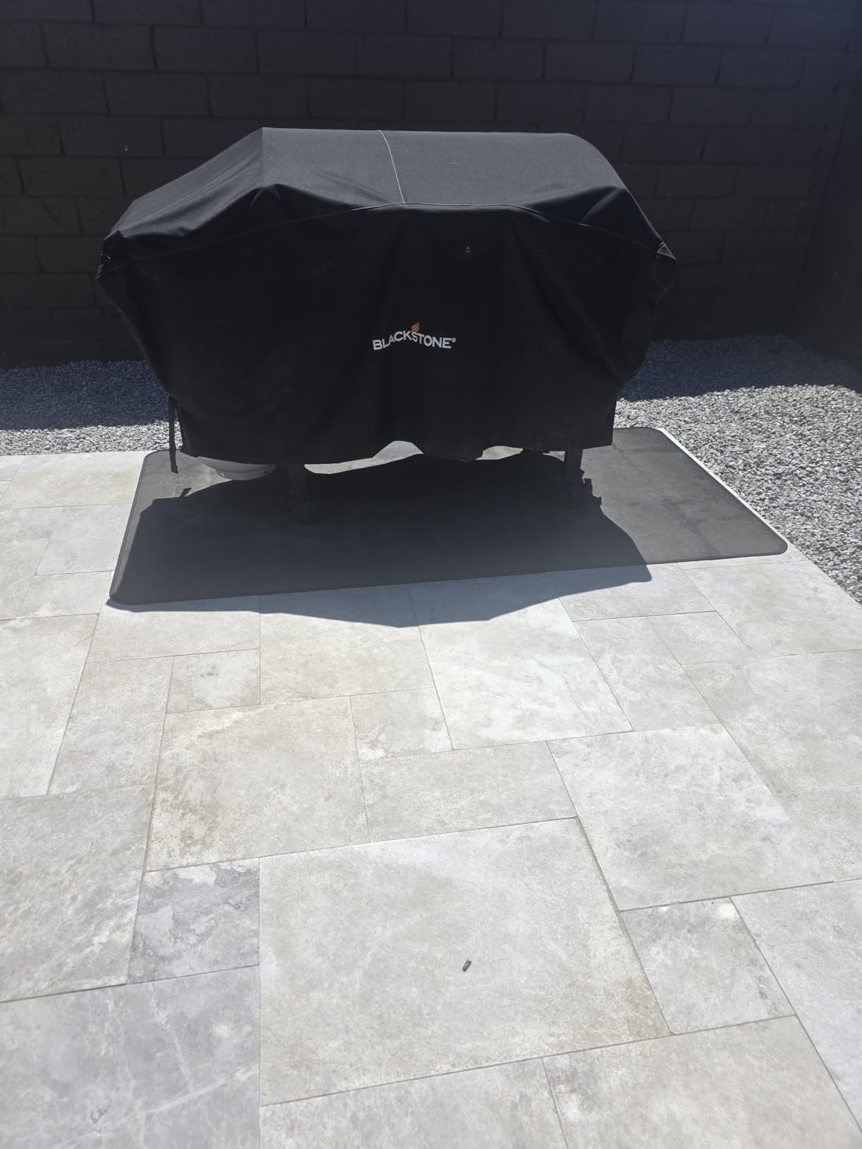 79x39 inches Large Under Grill Mats for Blackstone Outdoor Deck BBQ customer photo 1