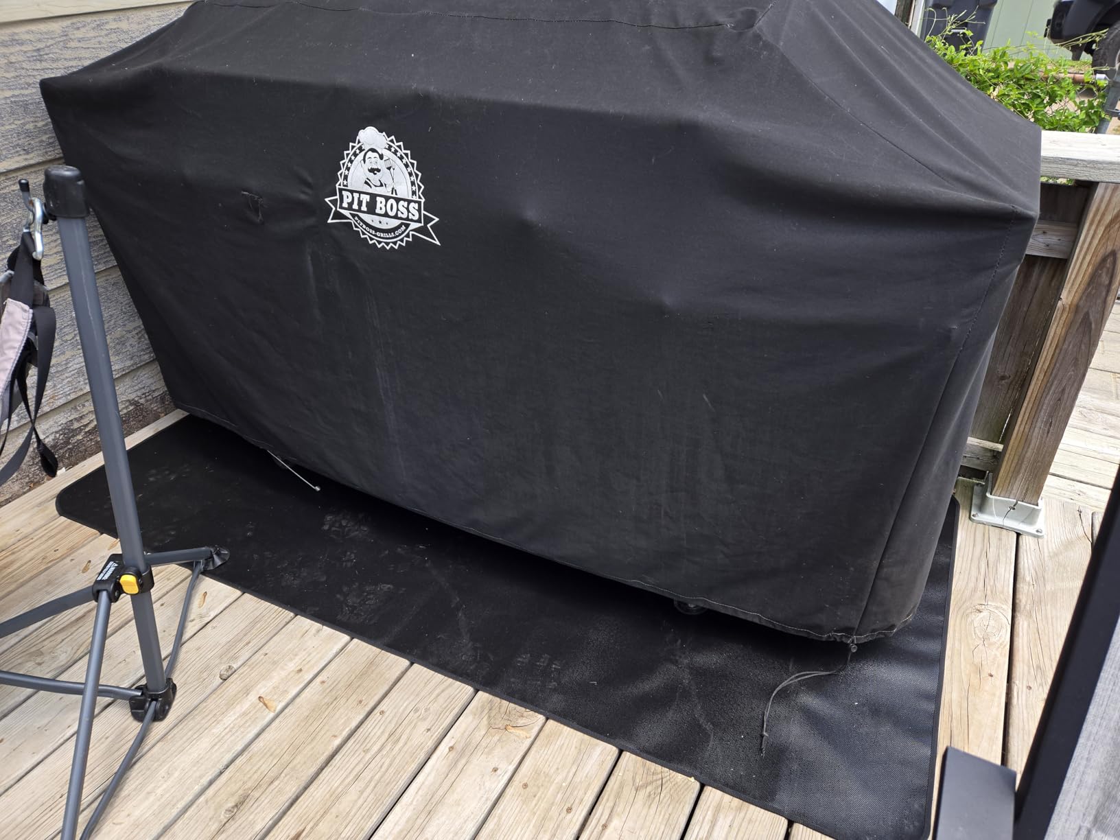 79x39 inches Large Under Grill Mats for Blackstone Outdoor Deck BBQ customer photo 2