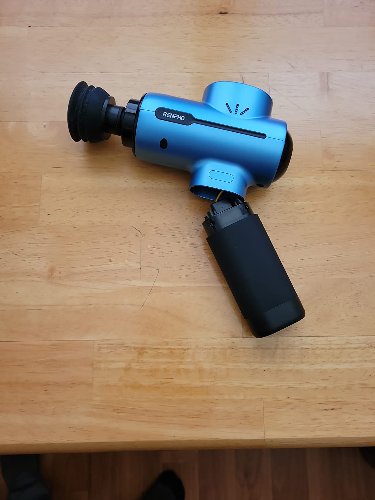 RENPHO Active+ Massage Gun, App-Controlled Guided Courses, Bluetooth customer photo 2
