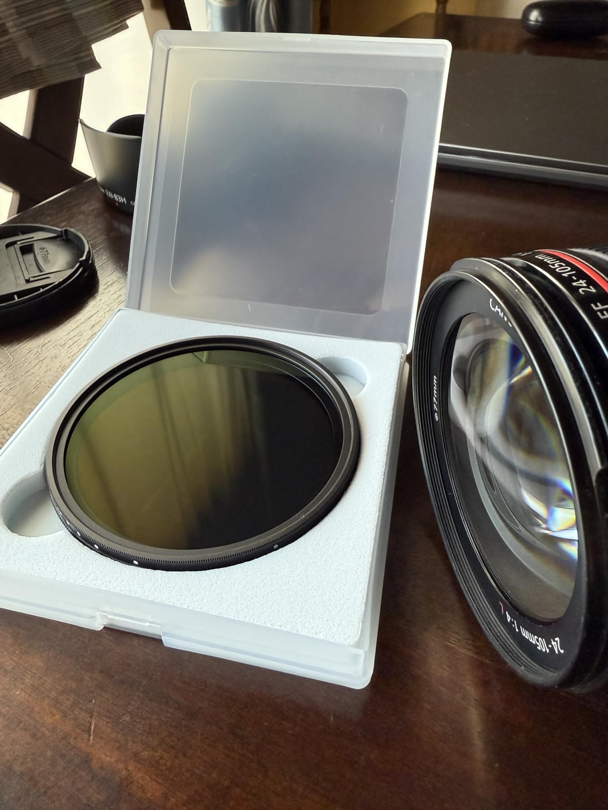 NEEWER 67mm Variable ND Filter (ND8-2000), True Color customer photo 2