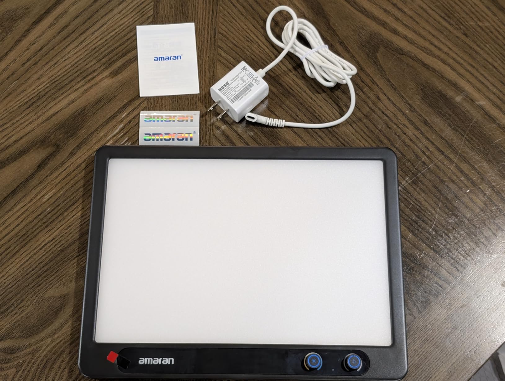 amaran Verge Bi-Color Edge-lit Rectangular Panel,26W Soft LED Video Light customer photo 1