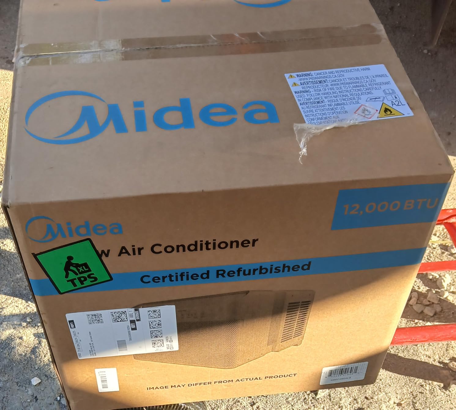 Midea 12,000 BTU U-Shaped Smart Inverter Window Air Conditioner–Cools up to 550 Sq. Ft., Ultra Quiet with Open Window Flexibility, Compatible with Alexa/Google Assistant, 35% Energy Savings (Renewed) customer photo 2
