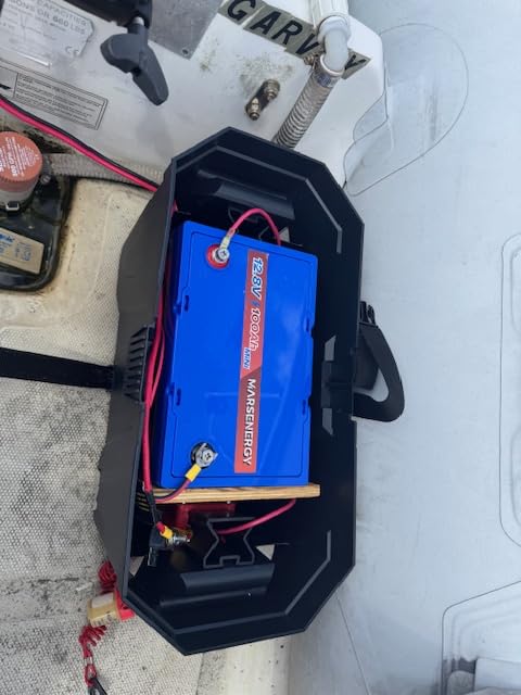 12V 100Ah LiFePO4 Lithium Battery, Bci Group 24 Size, 100A BMS customer photo 2