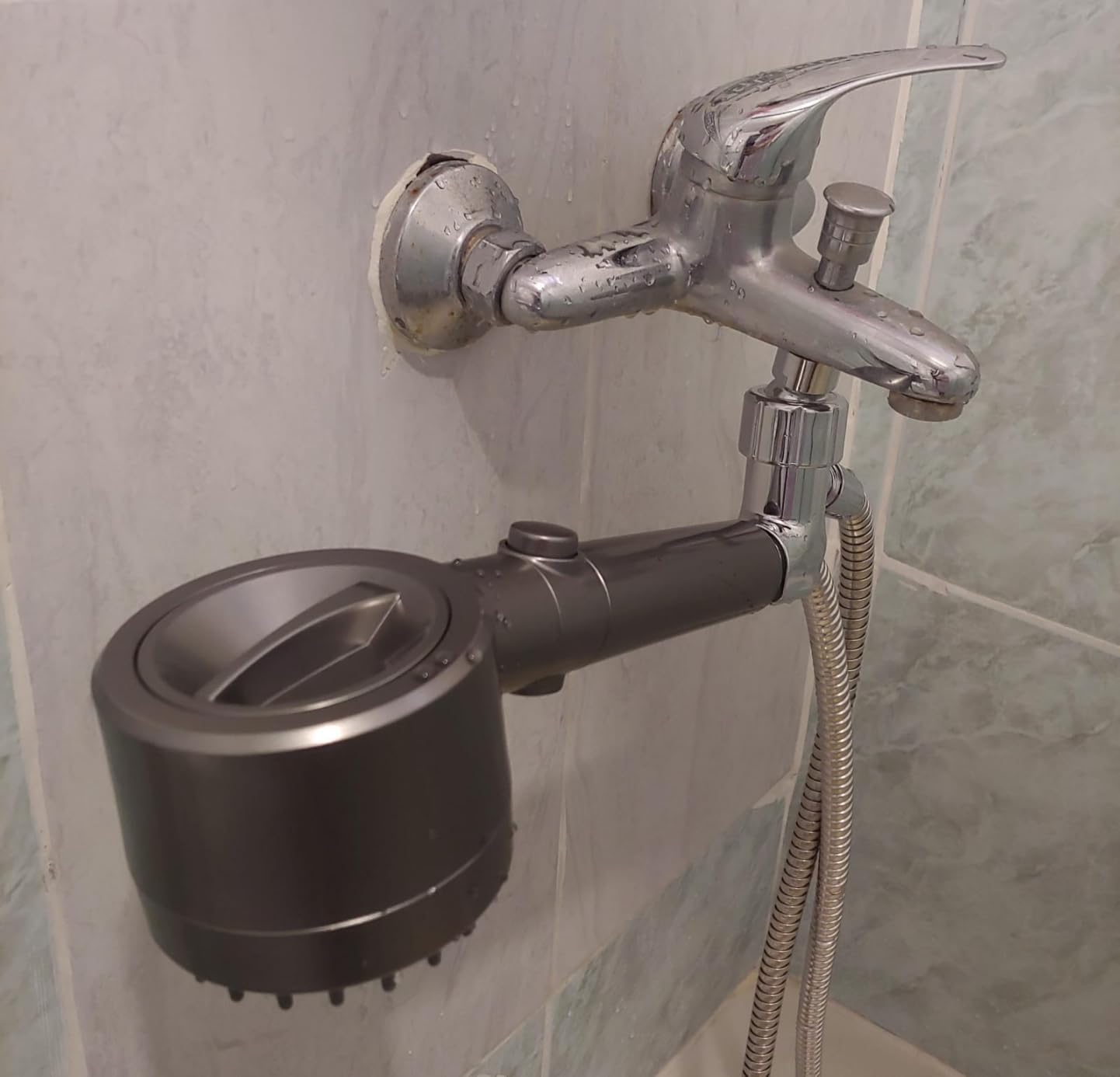 FEELSO Filtered Shower Head with Handheld, High Pressure Shower Filter Head customer photo 2