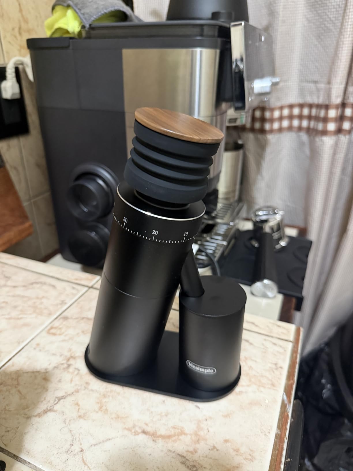 Gen 4 Electric Burr Coffee Grinder, Single Dose, Espresso,Silver customer photo 1
