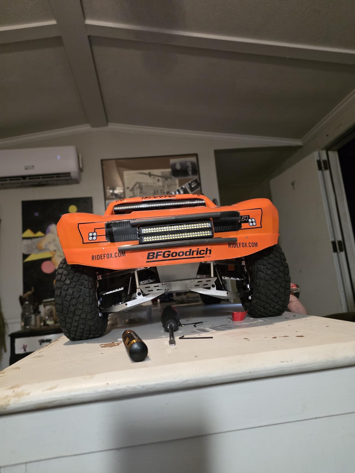 Traxxas Unlimited Desert Racer 4X4 Pro Scale Race Truck (Orange) customer photo 2