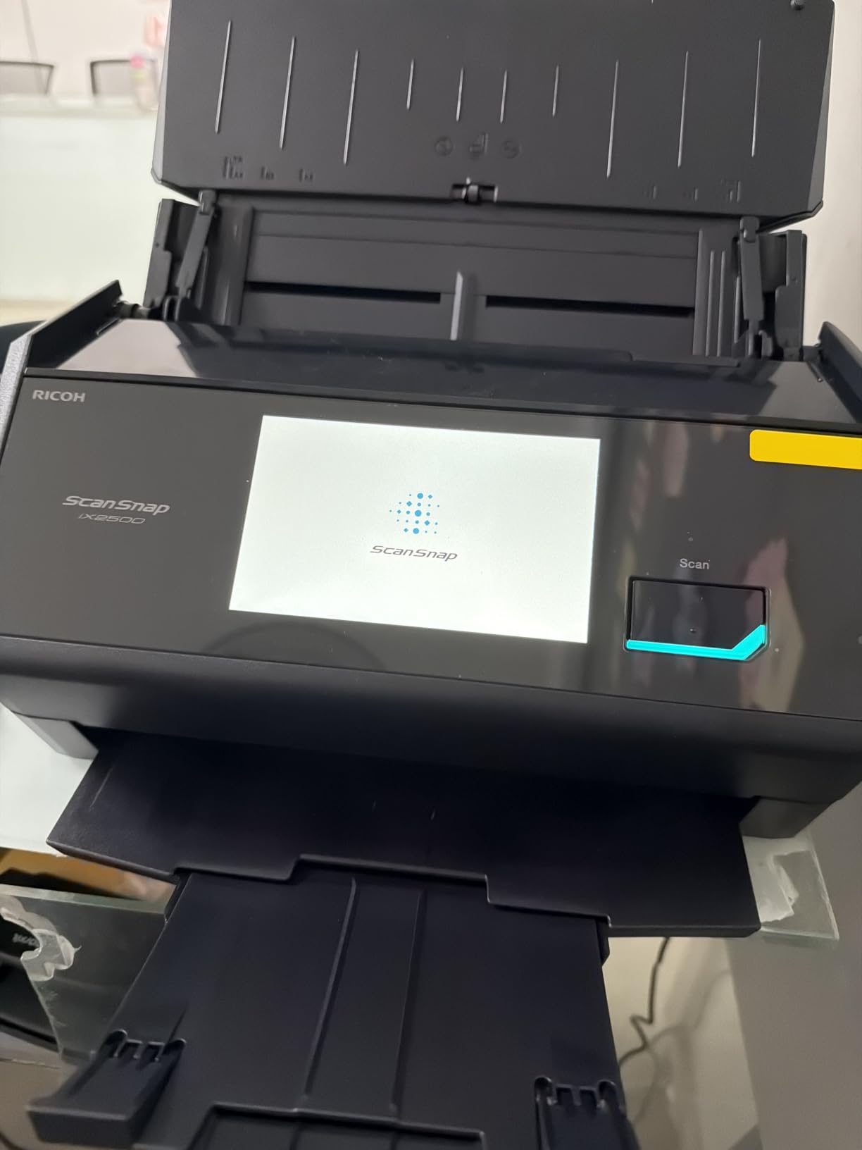 ScanSnap iX2500 Wireless or USB High-Speed Document Scanner, Black | Cloud Enabled | Photos & Receipts | Large Touchscreen | 100 page Auto Document Feeder | Mac or PC customer photo 2
