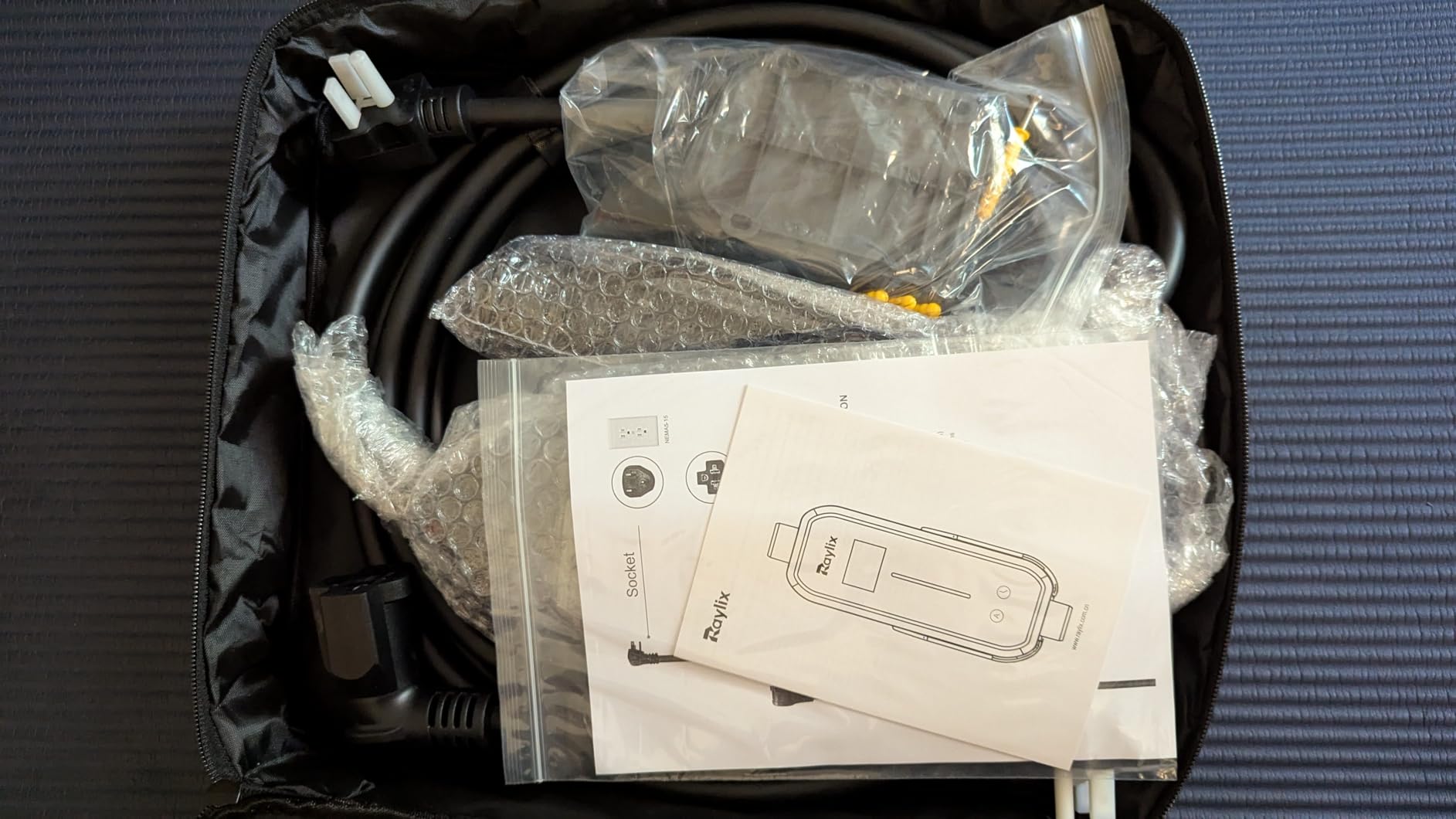 2026 Upgraded Level 1&2 EV Charger for ALL J1772 EV, NEMA5-15/6-20Plug customer photo 2