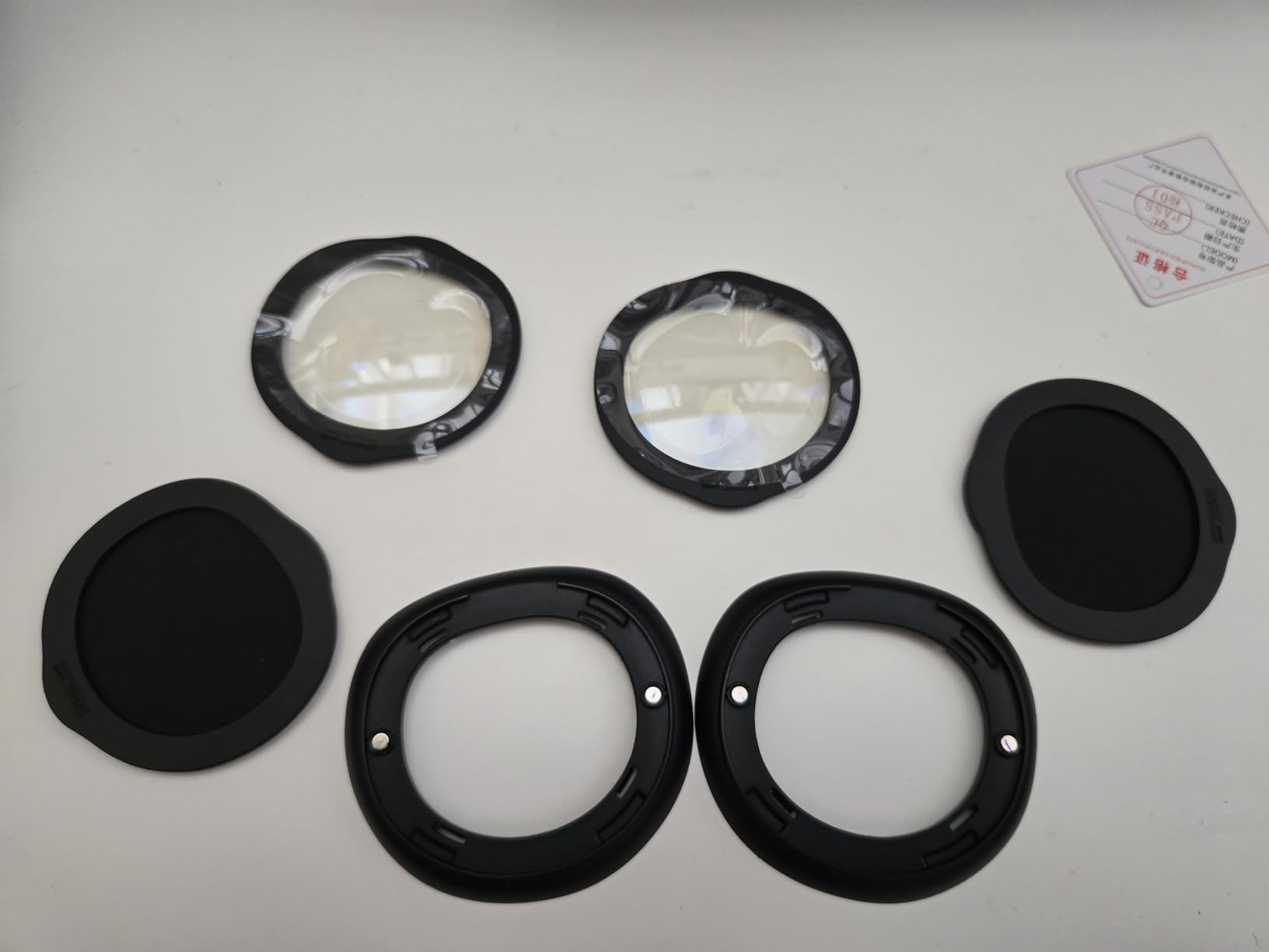 Lens Protector Cover Kit for Meta Quest 3, Blue Light Blocking Glasses with Glasses Spacer for Oculus Quest 3, Protector Anti-Scratch Ring Accessories for Meta Quest 3 (Not for Oculus Quest 3S) customer photo 1