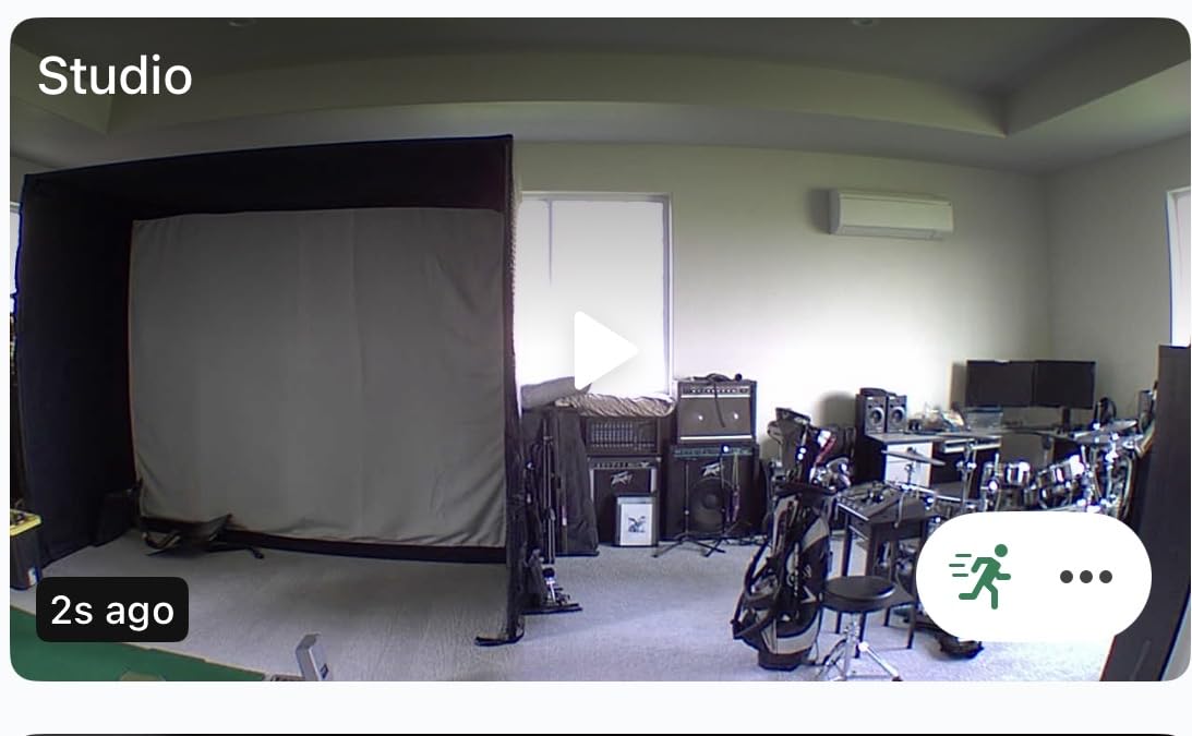 Diandian Golf Simulator Enclosure Kit 10 x 8 ft with 4K-Ready Impact Screen customer photo 2