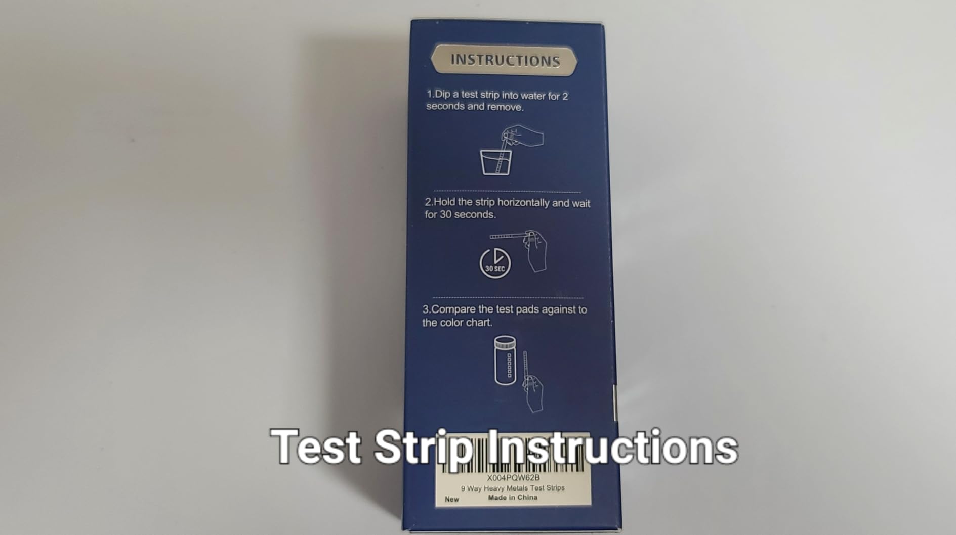 9 Way Heavy Metals Water Test Strips, 100ct Home Water Testing Kit | for Iron, Mercury, Copper, Lead, Chromium, Magnesium, Cadmium, Calcium, Zinc customer photo 2