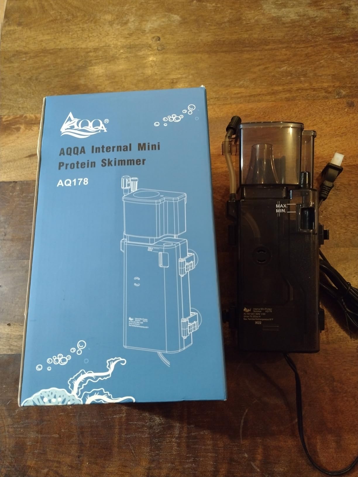 AQQA Aquarium Protein Skimmer for Saltwater Fish Tank customer photo 1