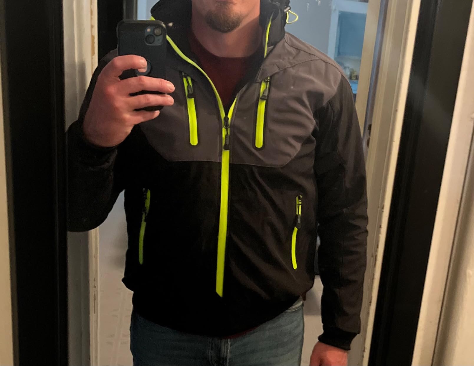 BORLENI Motorcycle Jacket for Men EN 17092-4 Class A with Armor and Hood | Armored hoodie riding jacket with detachable thermal liner for cold-weather street, commuter and touring use; Model JK007 customer photo 1