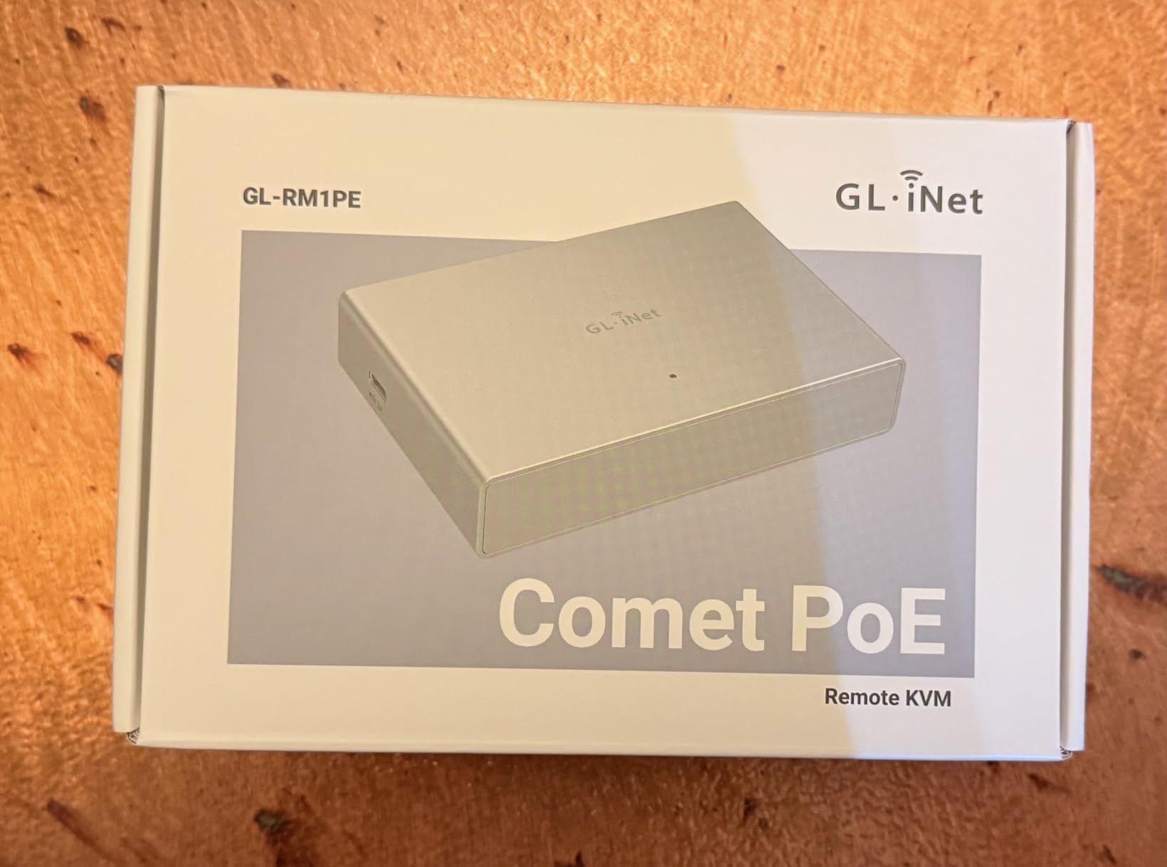 GL.iNet Comet PoE Remote KVM GL-RM1PE with Tailscale 4K Streaming | PoE and Type-C dual power supply, 32GB built-in eMMC, remote BIOS reinstall, USB interface for ATX and Fingerbot, 4K at 30FPS customer photo 2