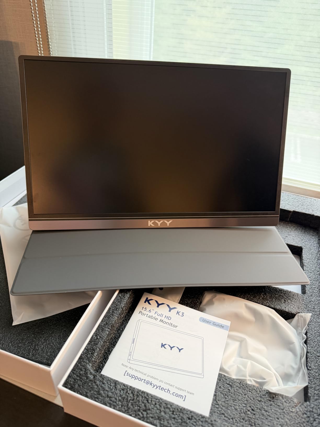 KYY 4K Portable Monitor for Laptop 15.6