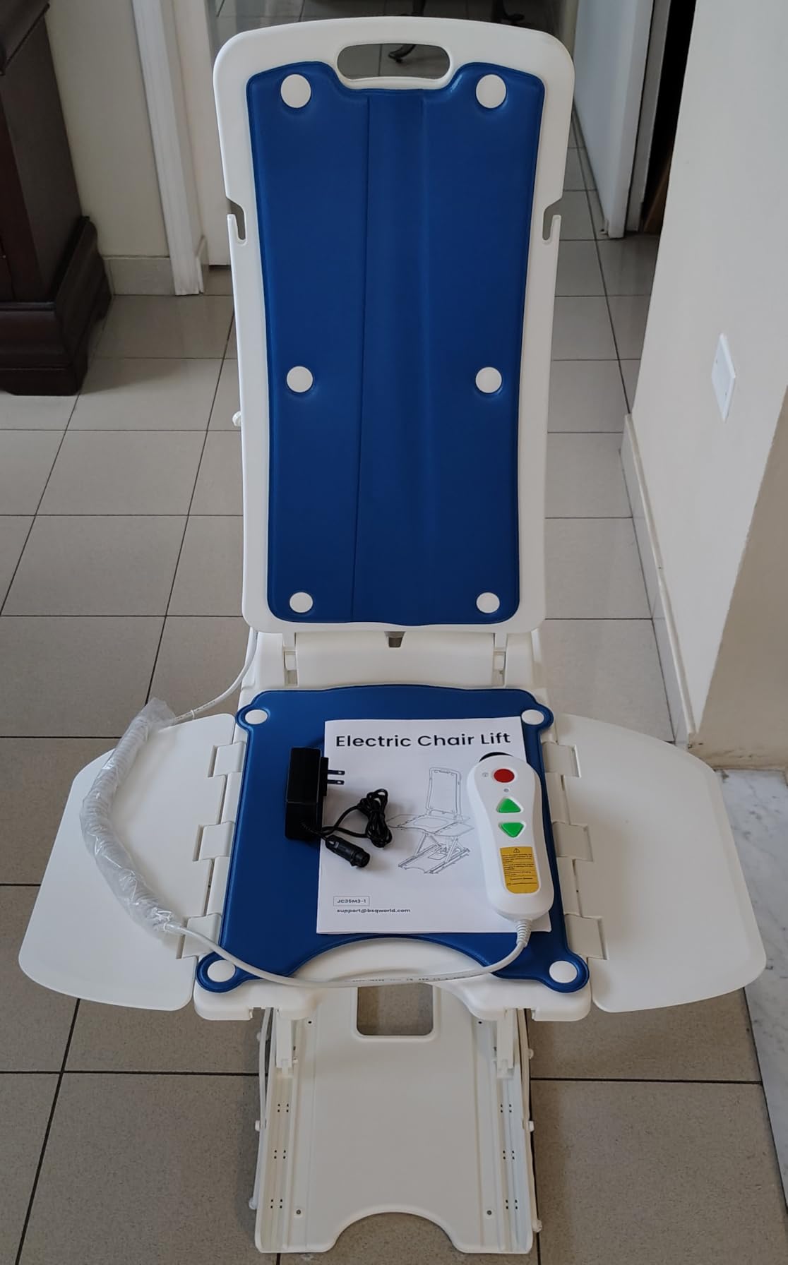 PERLECARE Electric Chair Lift for Elderly, Bath Lift for Tub, 308 lbs customer photo 1